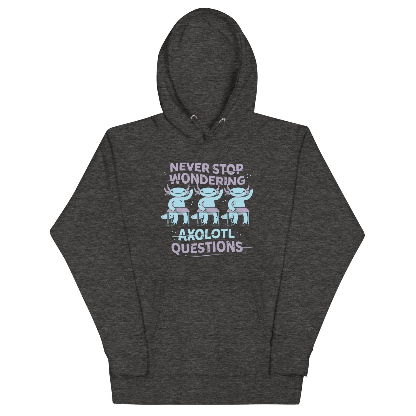Axolotl Questions Unisex Hoodie