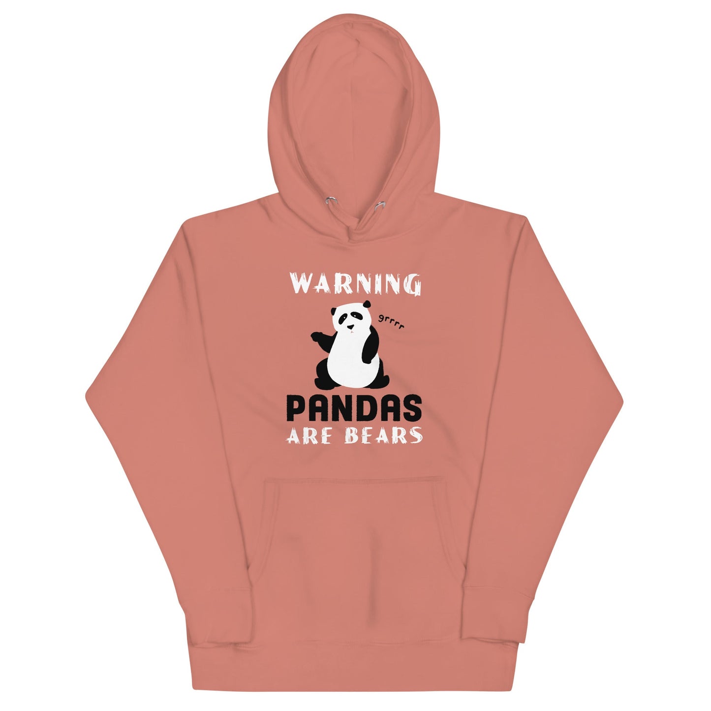 Warning, Pandas Are Bears Unisex Hoodie