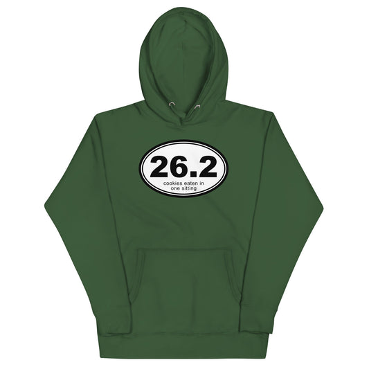 26.2 Cookies Eaten In One Sitting Unisex Hoodie