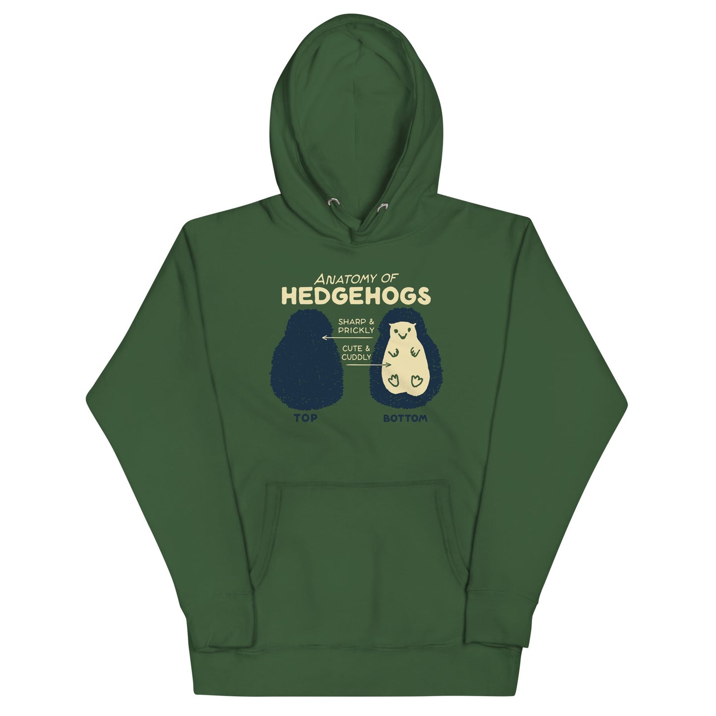 Anatomy Of Hedgehogs Unisex Hoodie