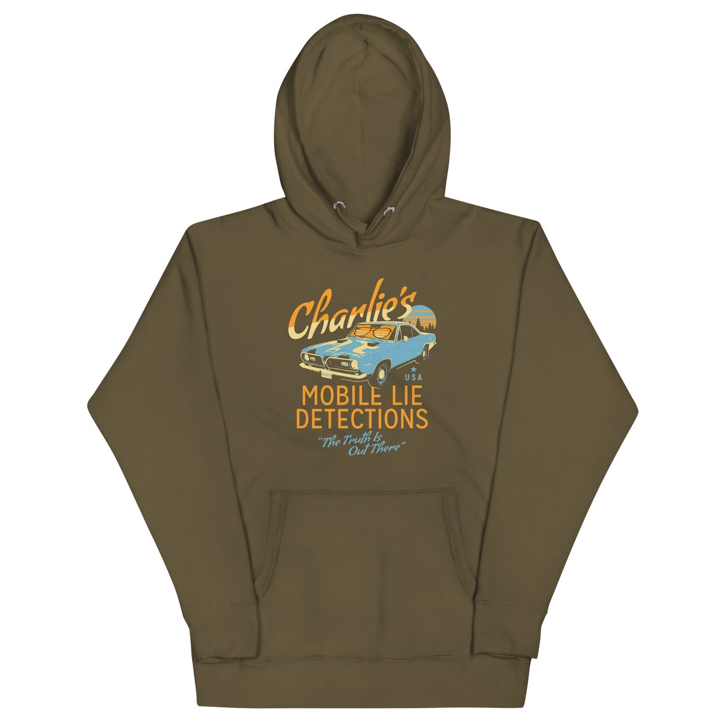 Charlie's Mobile Lie Detection Unisex Hoodie