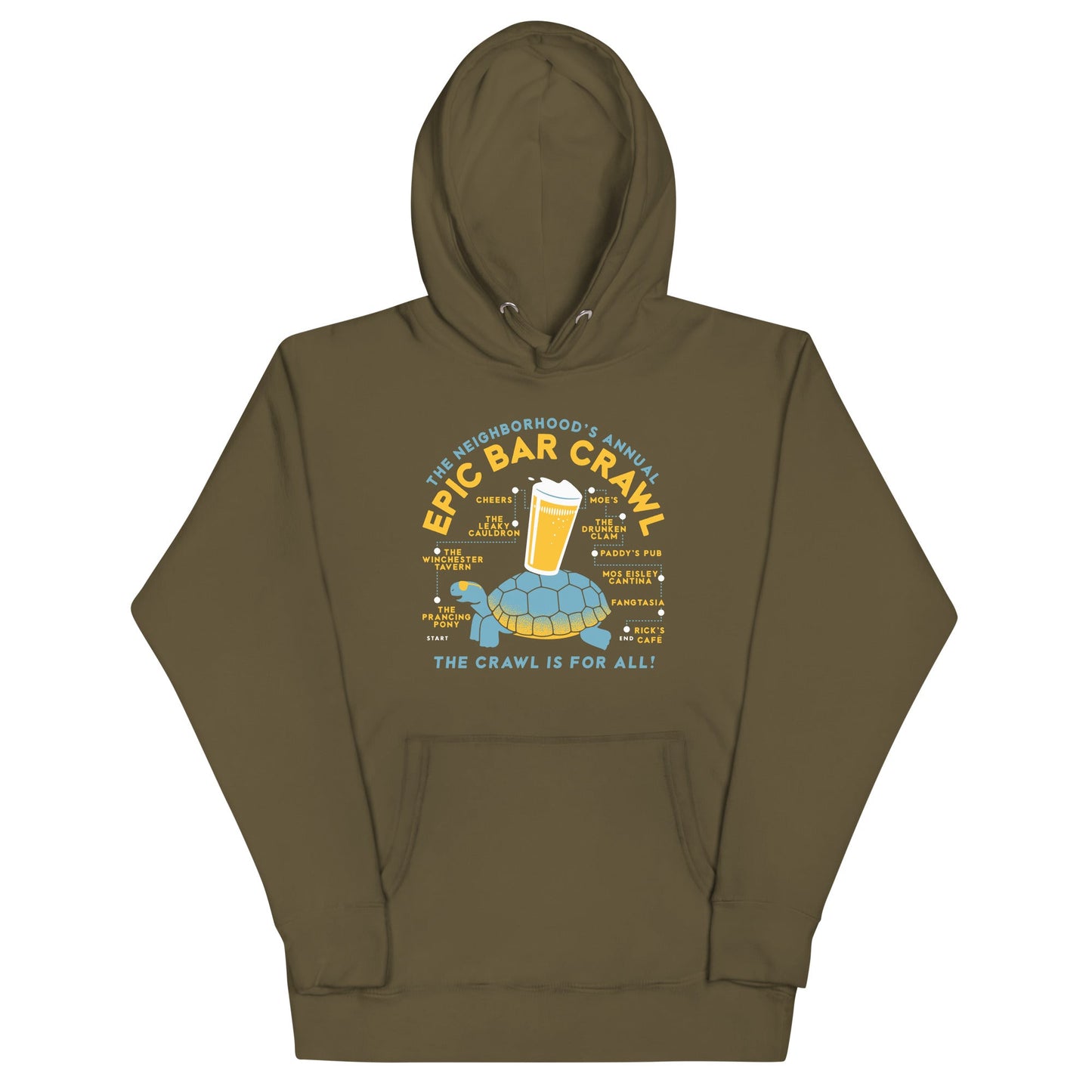 Epic Bar Crawl Unisex Hoodie