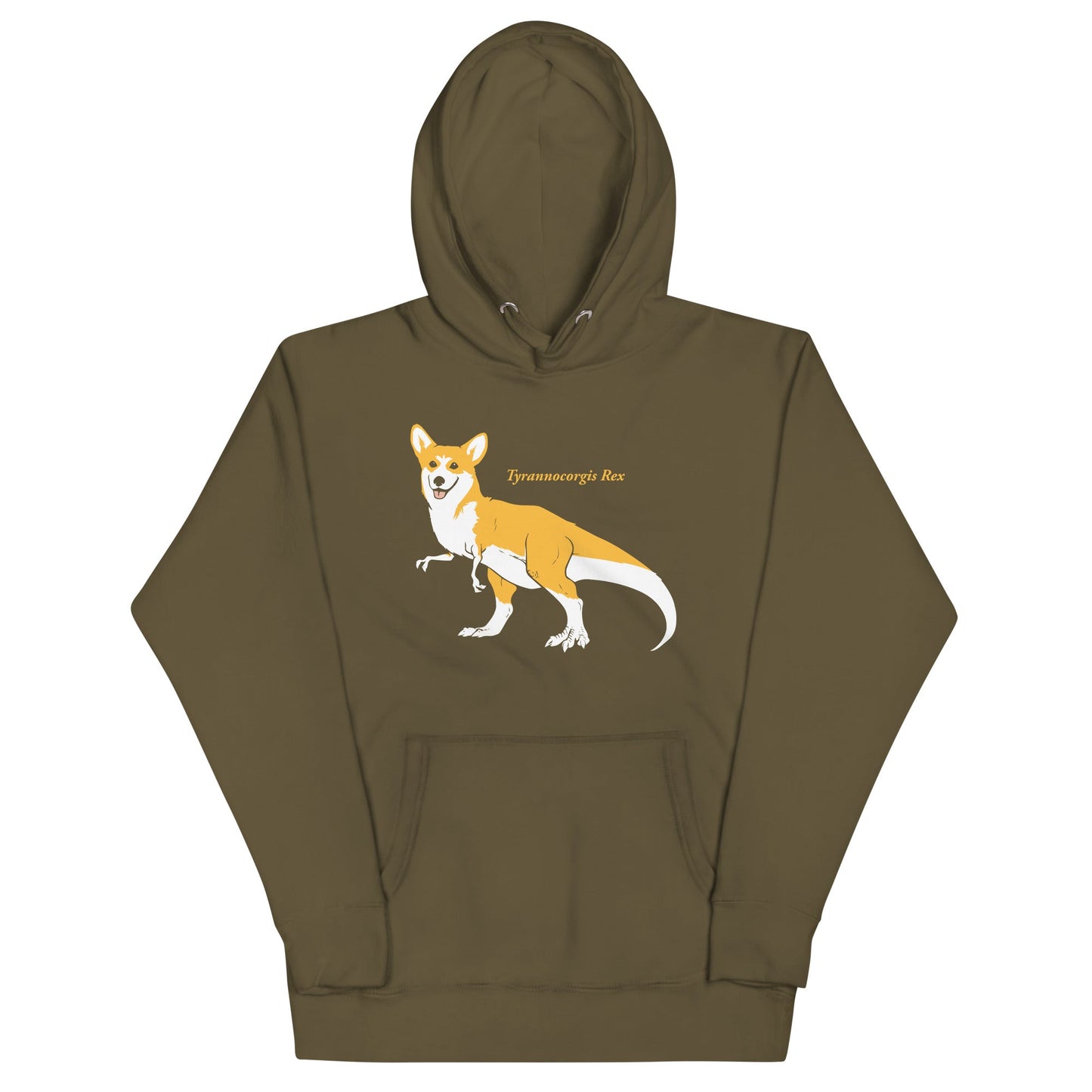 Tyrannocorgis Rex Unisex Hoodie