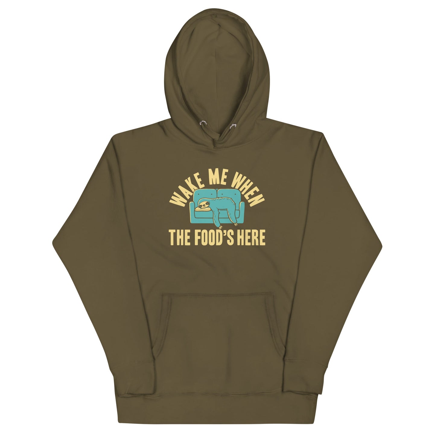Wake Me When The Food's Here Unisex Hoodie