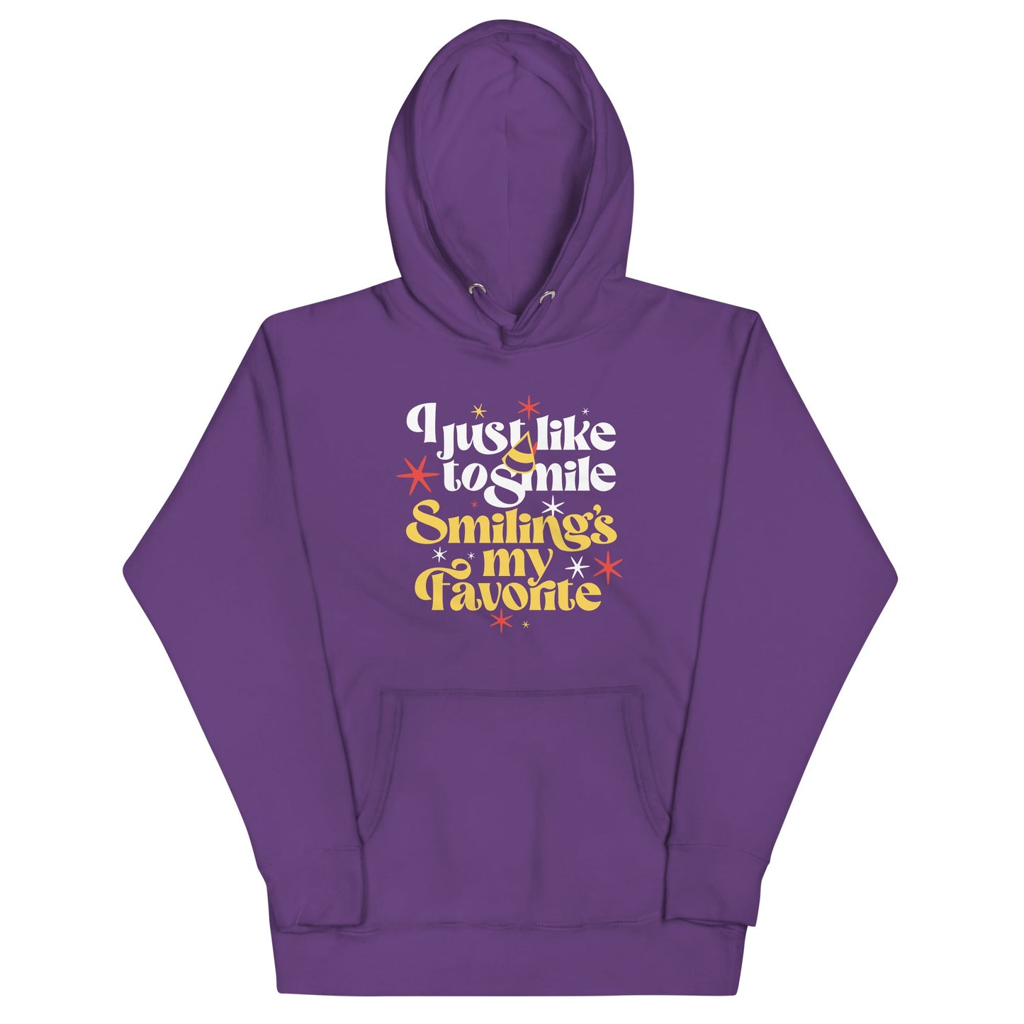 I Just Like To Smile Smiling's My Favorite Unisex Hoodie