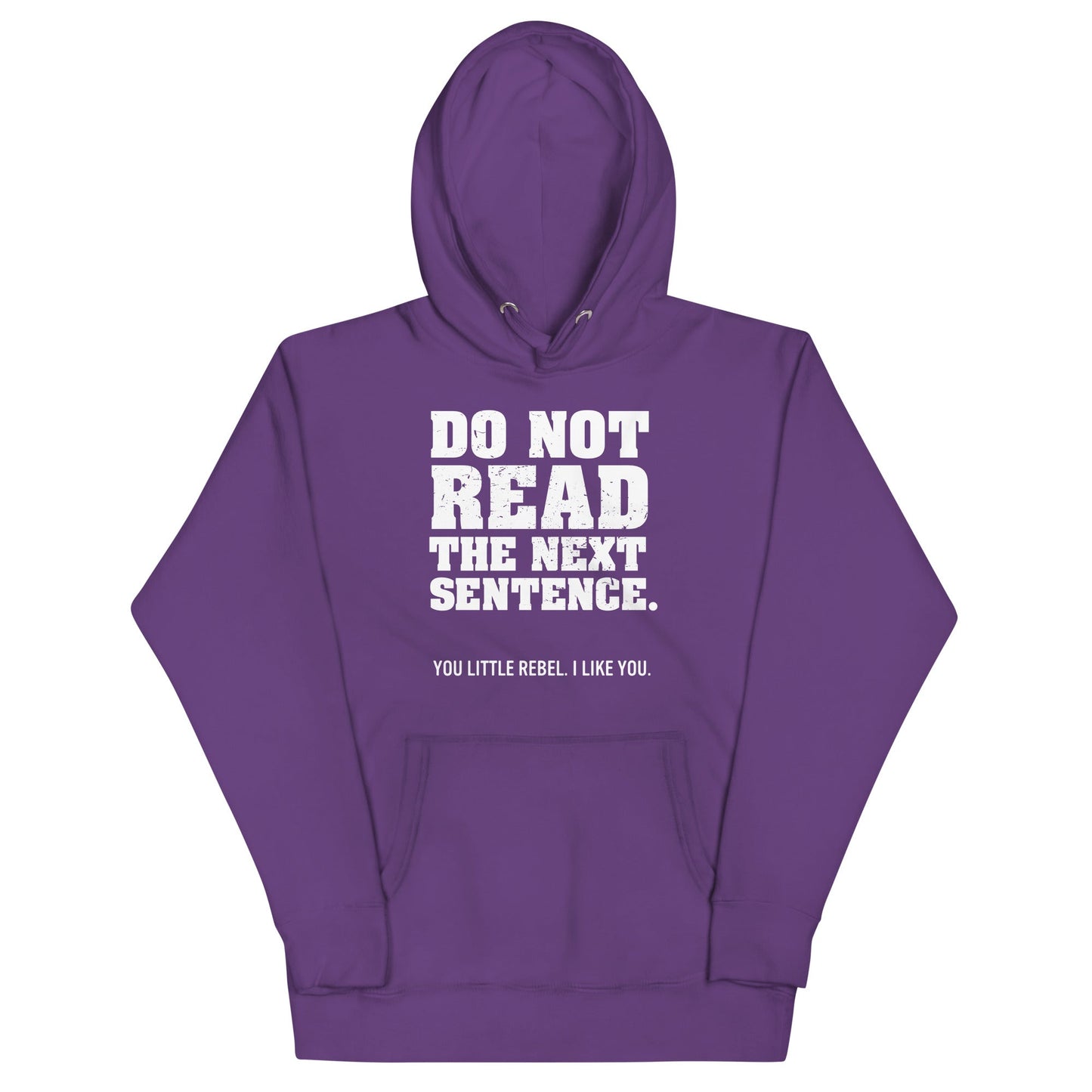 Do Not Read The Next Sentence. Unisex Hoodie