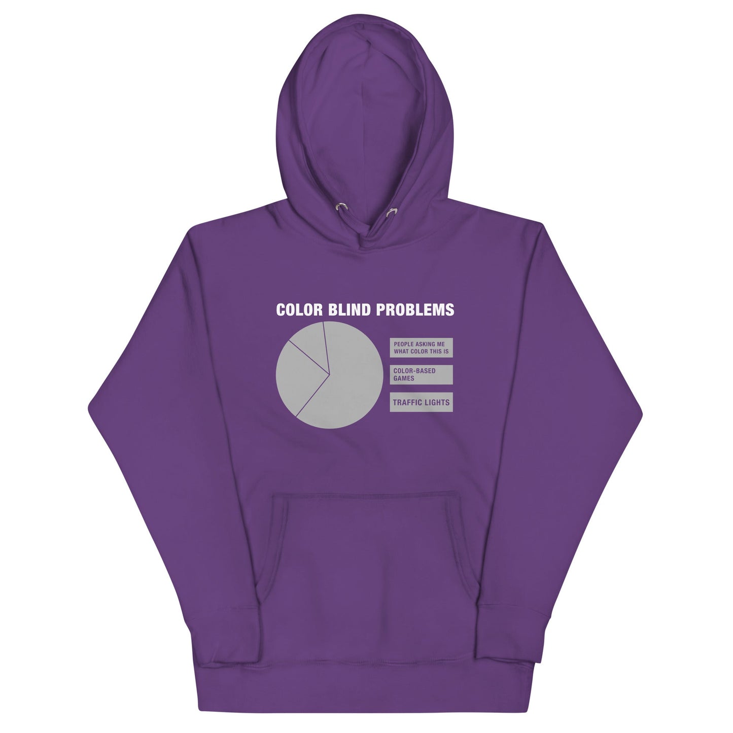 Color Blind Problems Unisex Hoodie