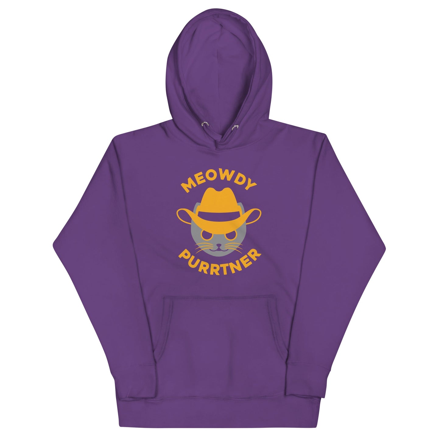 Meowdy Purrtner Unisex Hoodie