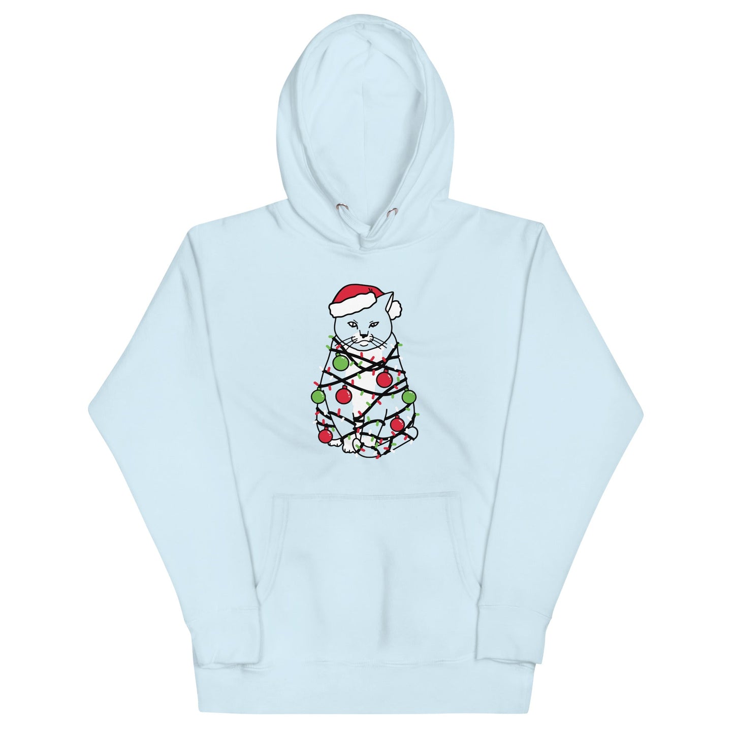 Meowy Christmas Unisex Hoodie