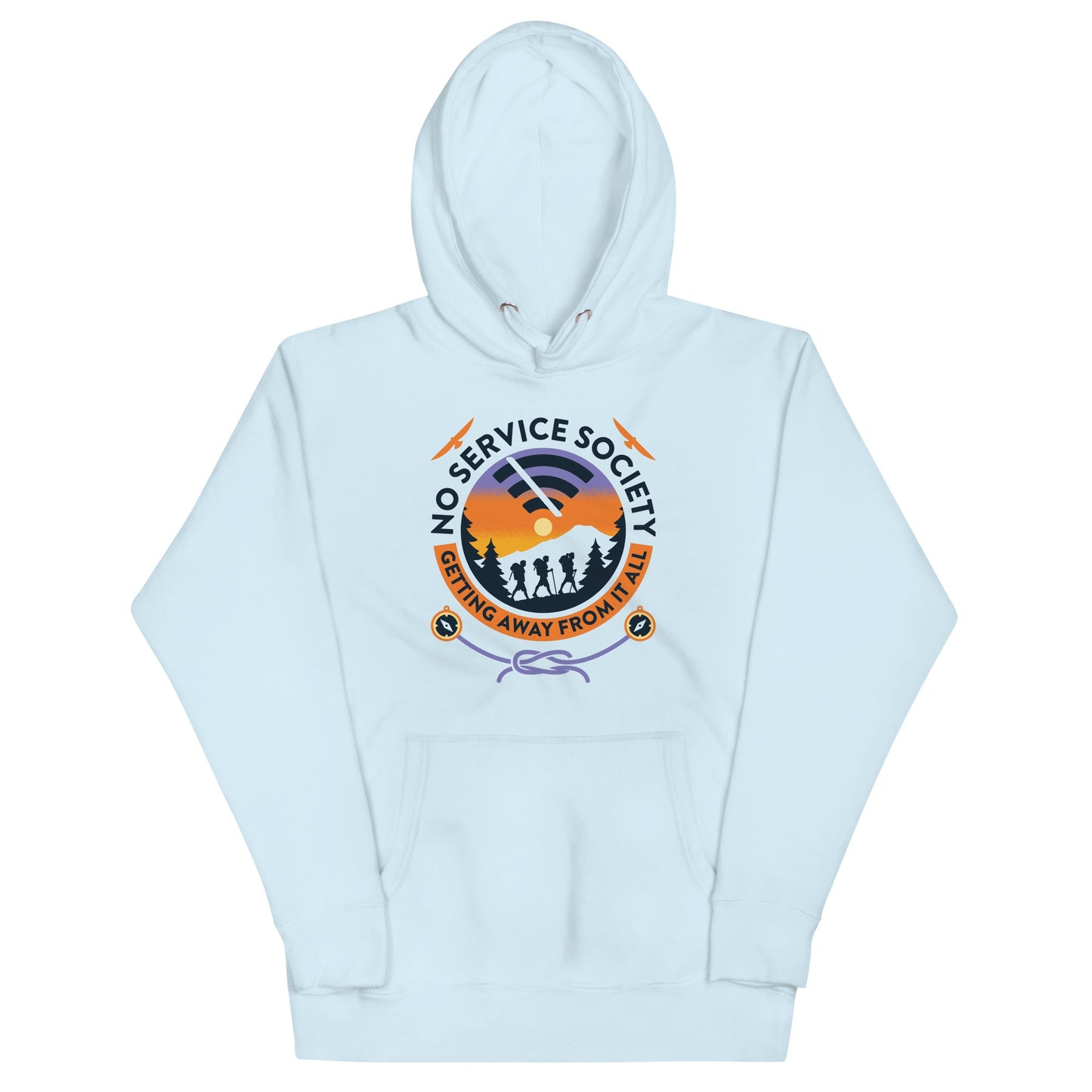 No Service Society Unisex Hoodie