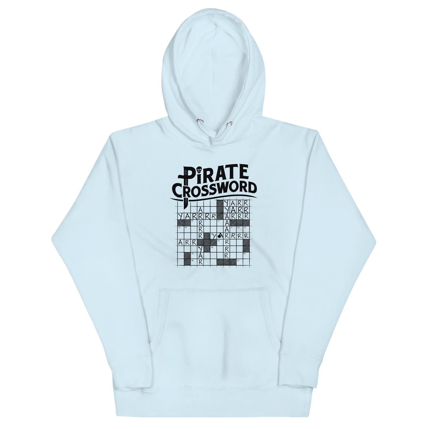 Pirate Crossword Unisex Hoodie