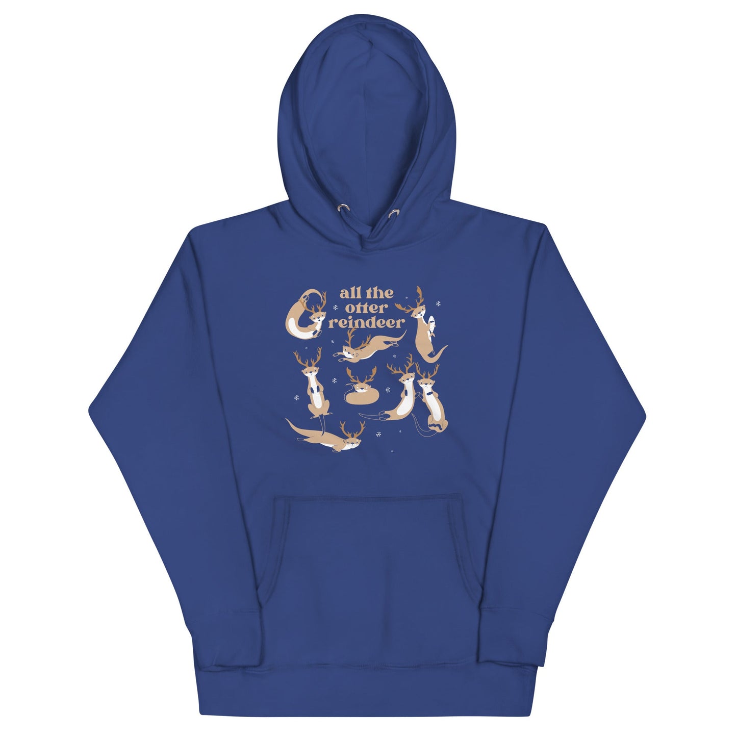 All The Otter Reindeer Unisex Hoodie