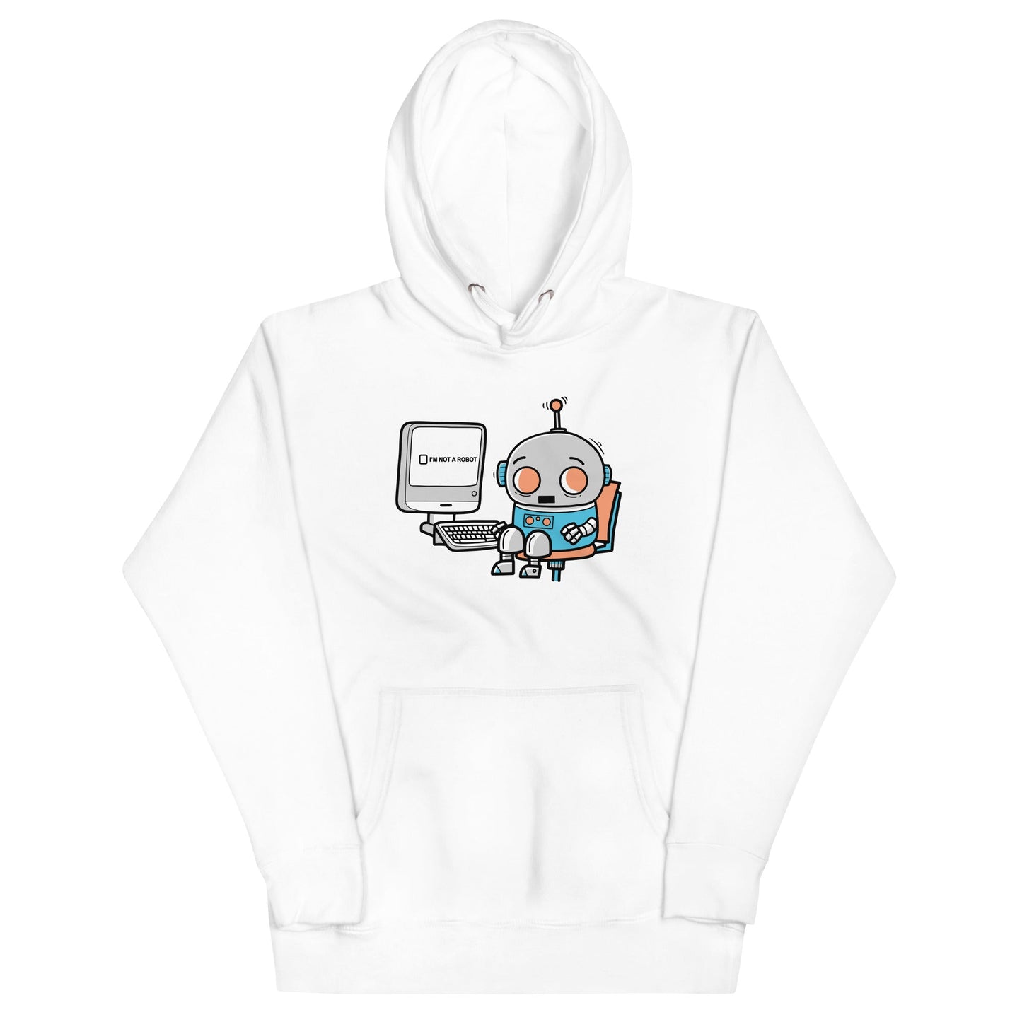 Robot Captcha Unisex Hoodie