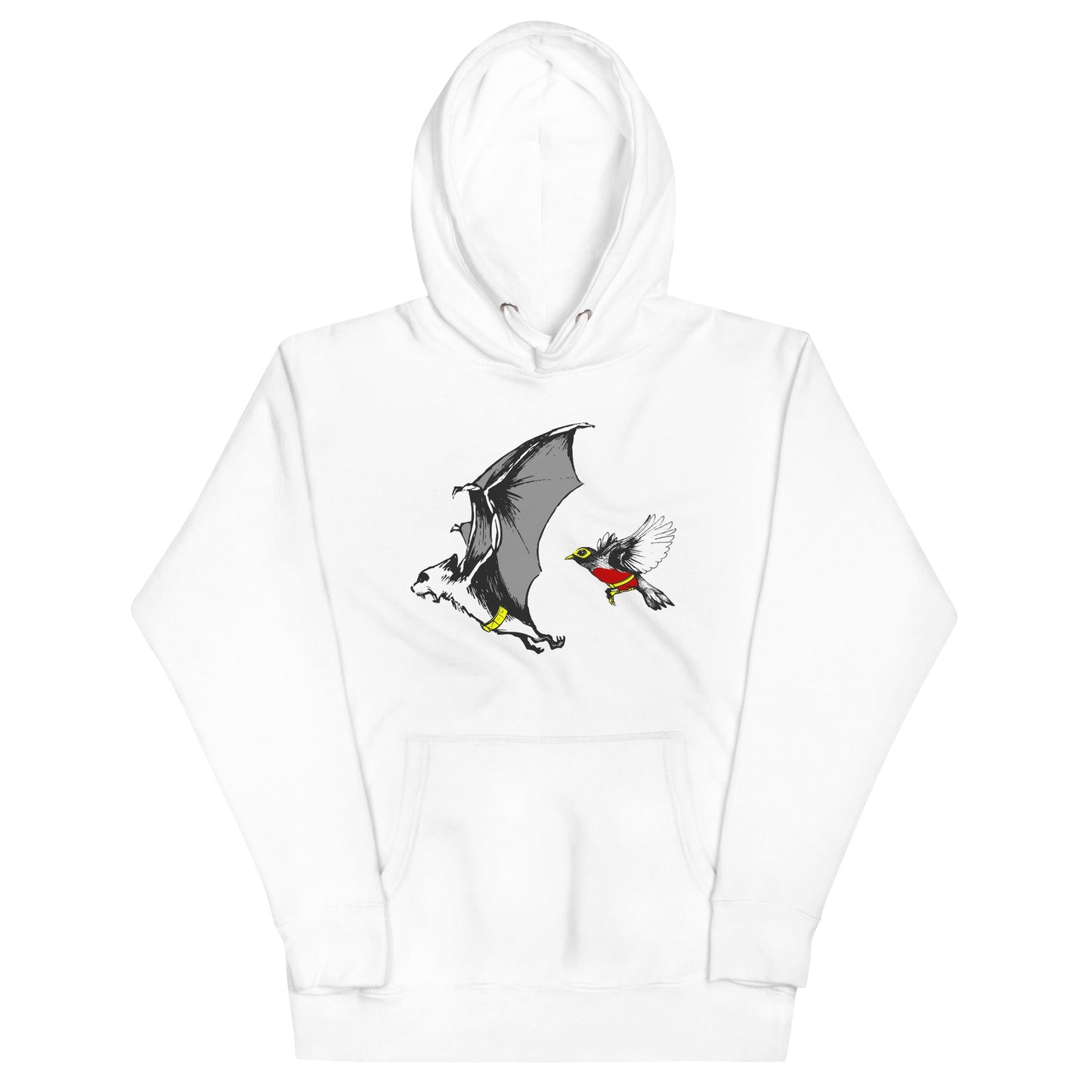 Bat and Robin Unisex Hoodie