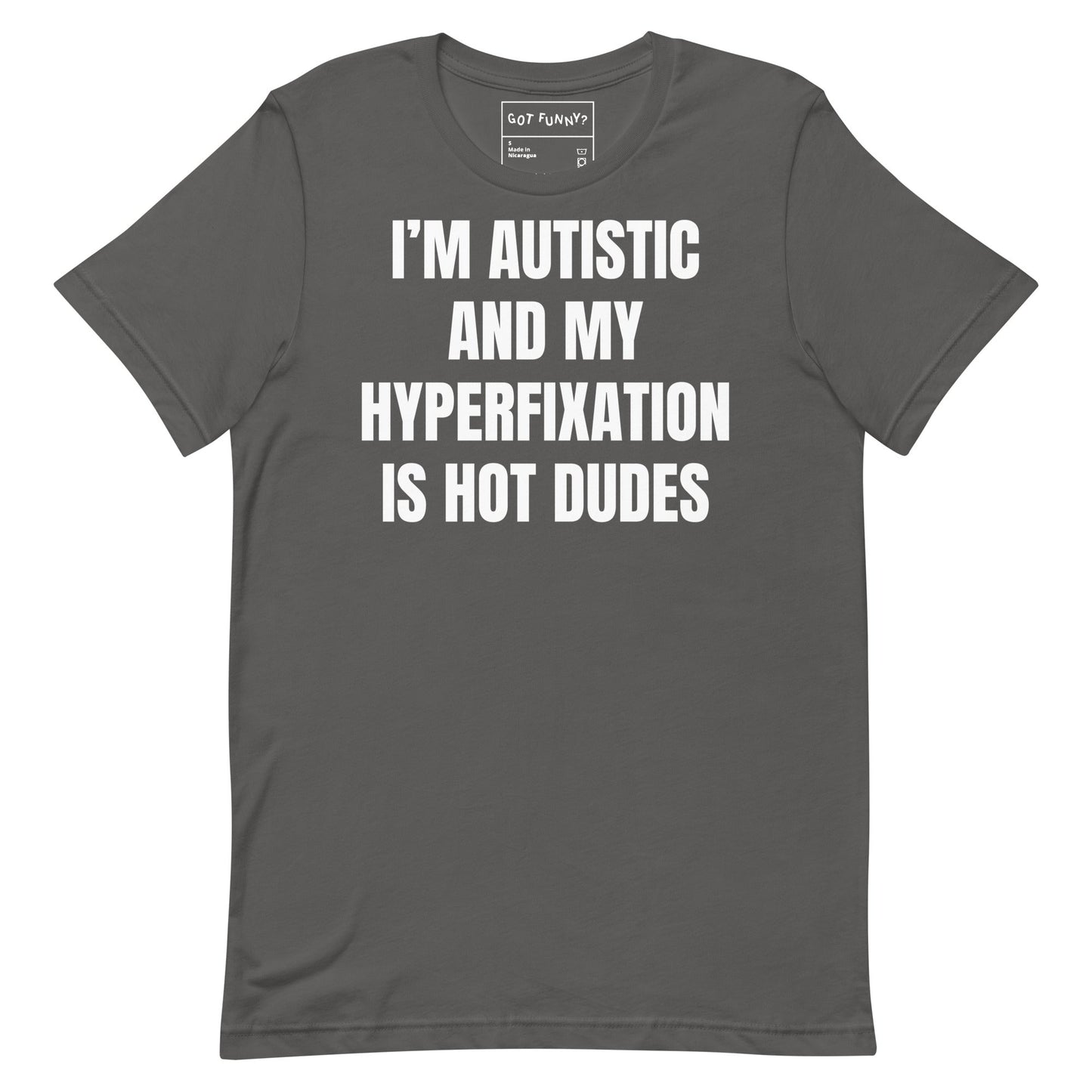 Autistic Hot Dudes Unisex t-shirt