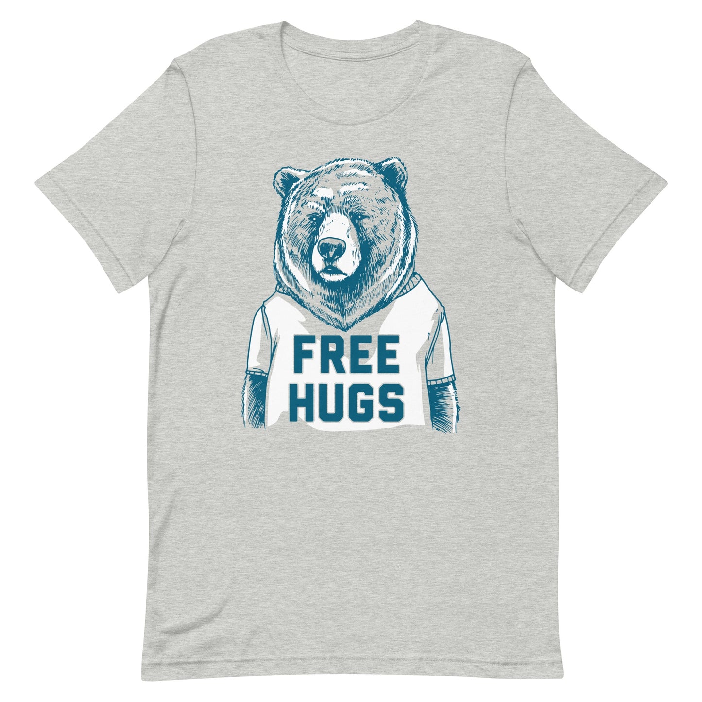 Free Hugs Bear Men's Signature Tee