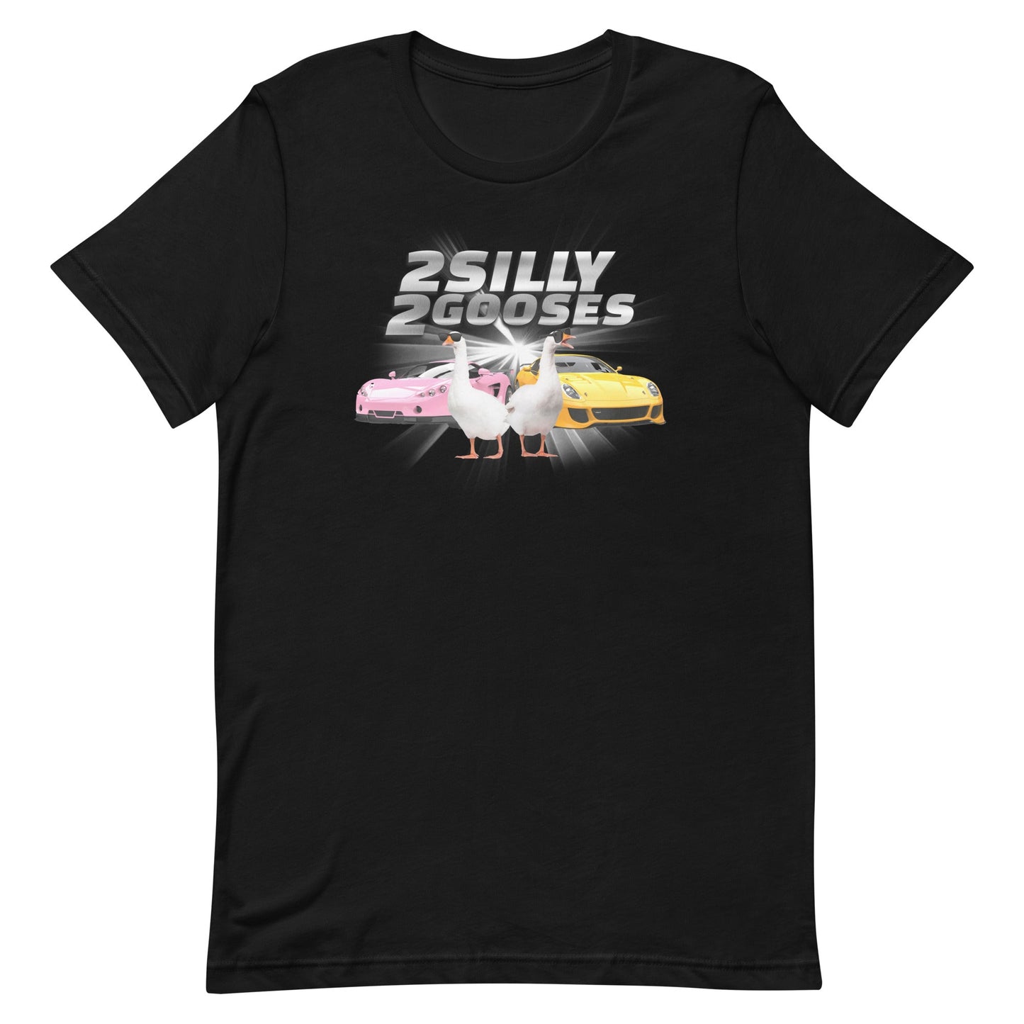 2 Silly 2 Gooses Unisex t-shirt