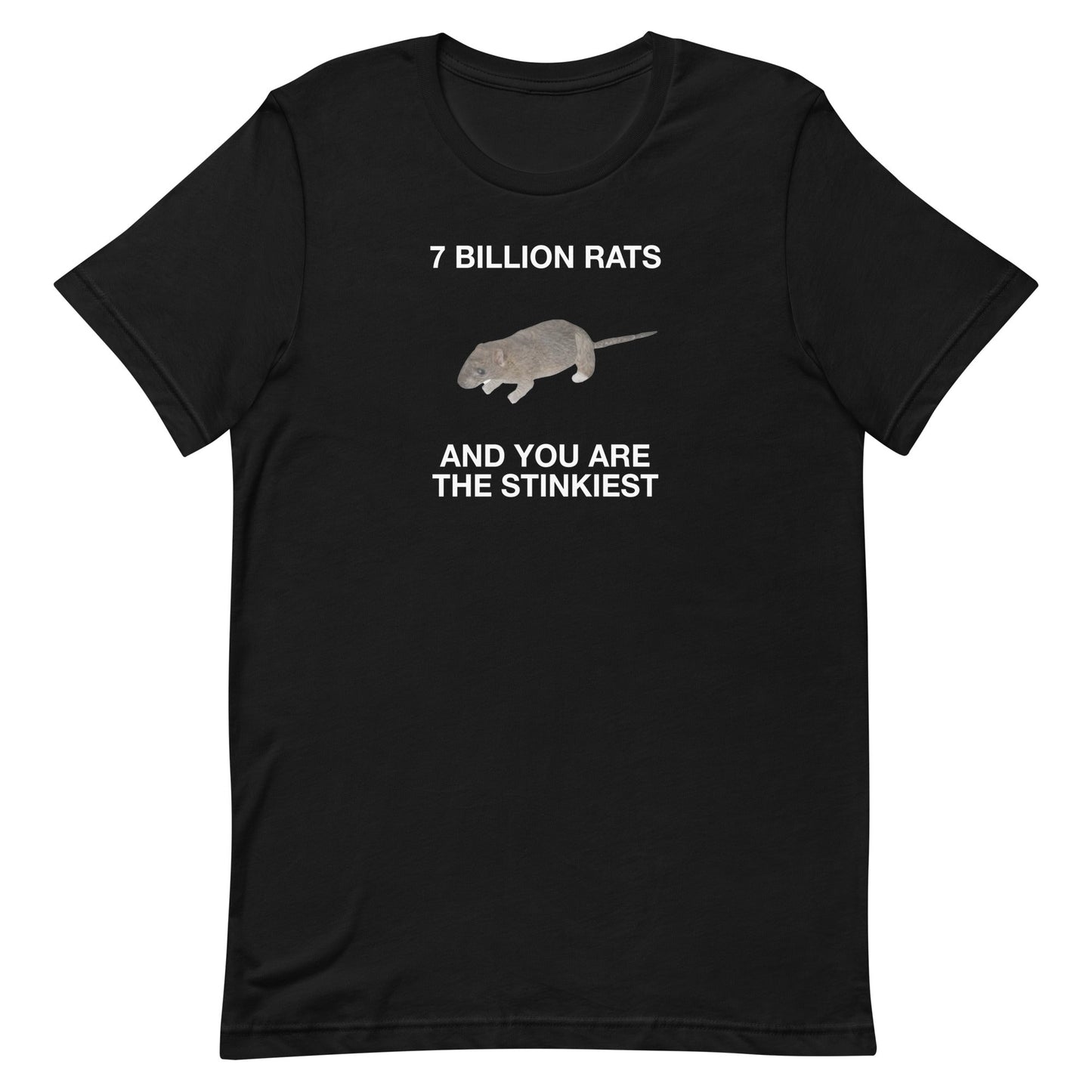 7 Billion Rats Unisex t-shirt