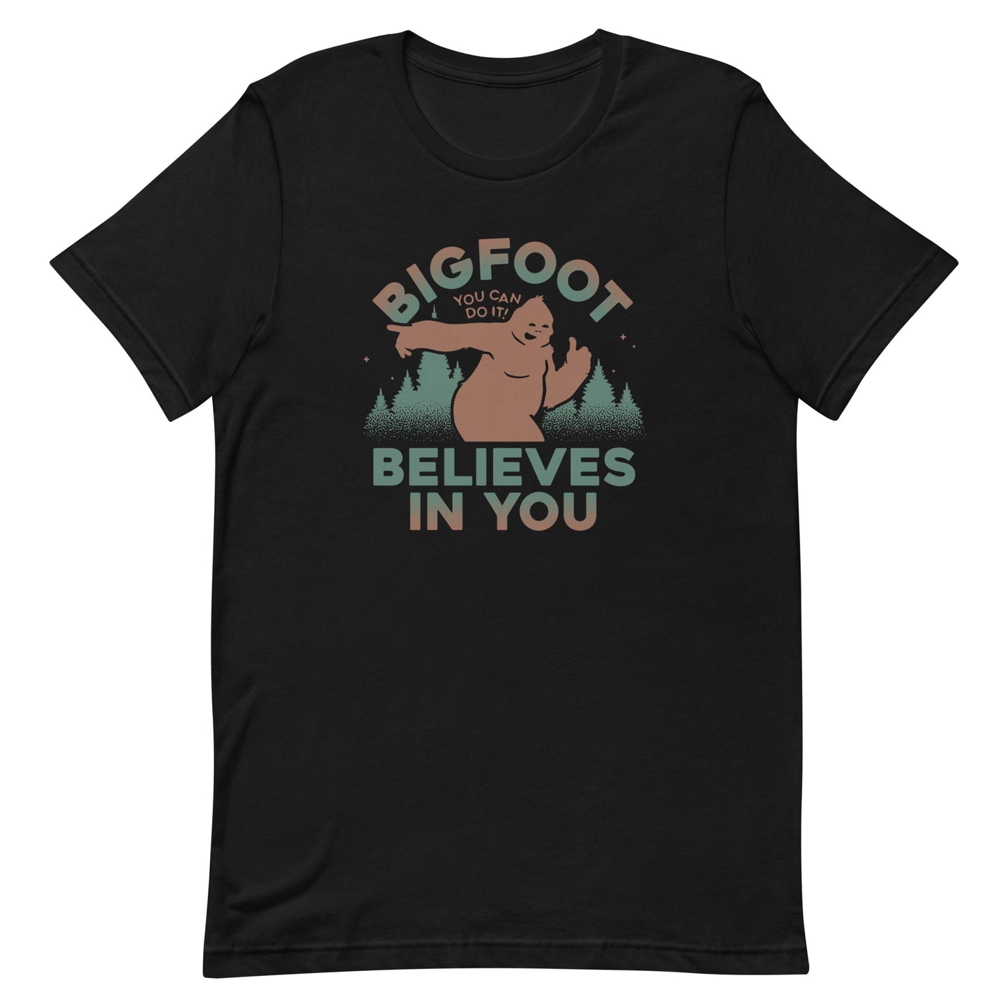 Bigfoot Believes In You Men's Signature Tee