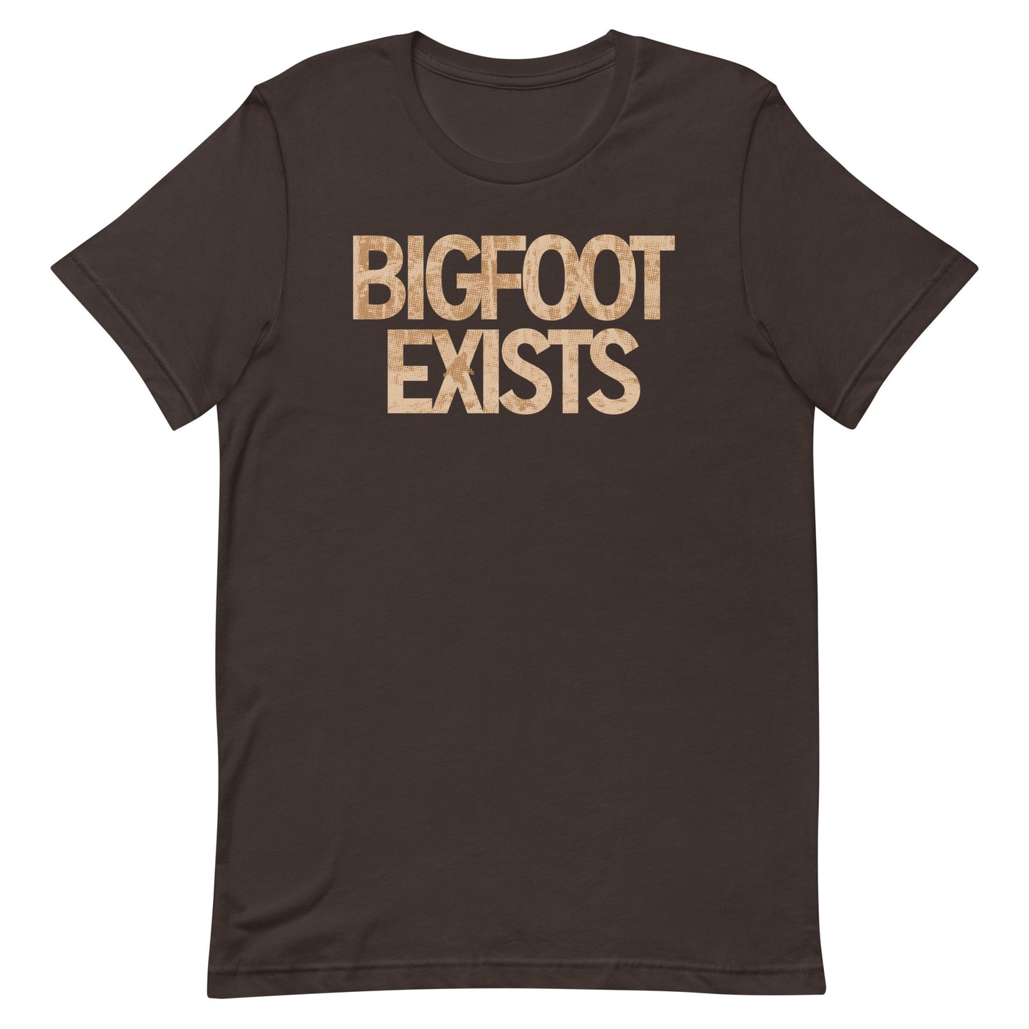 Bigfoot Exists Men's Signature Tee
