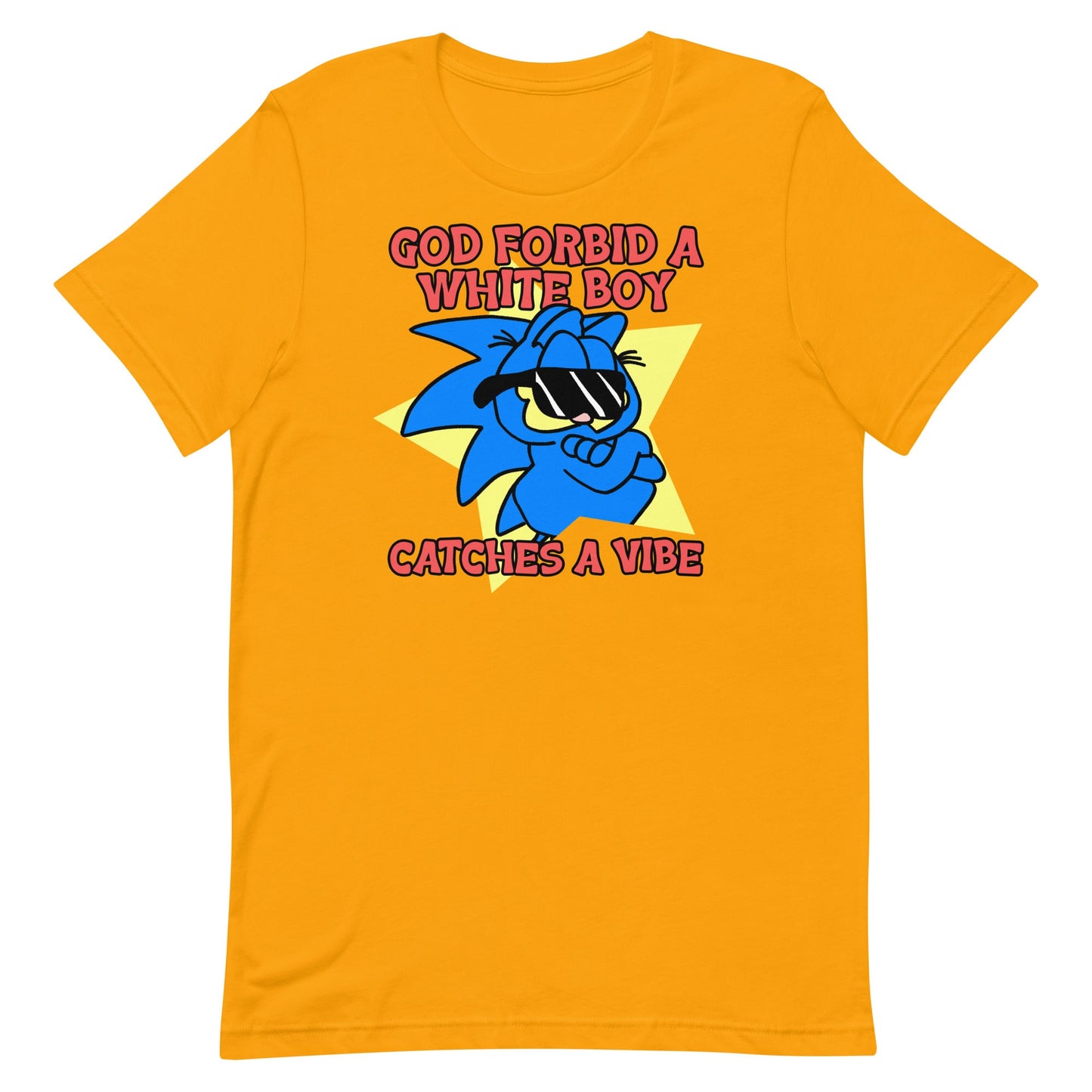 A White Boy Catches a Vibe Unisex t-shirt