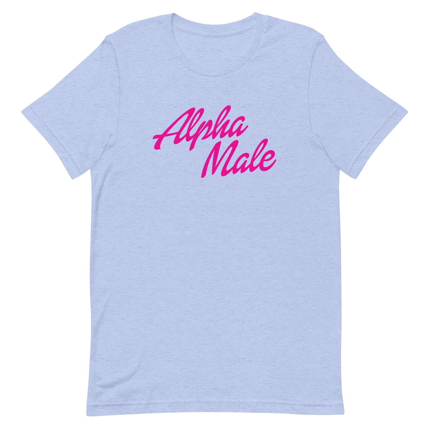 Alpha Male (Barbie Font) Unisex t-shirt