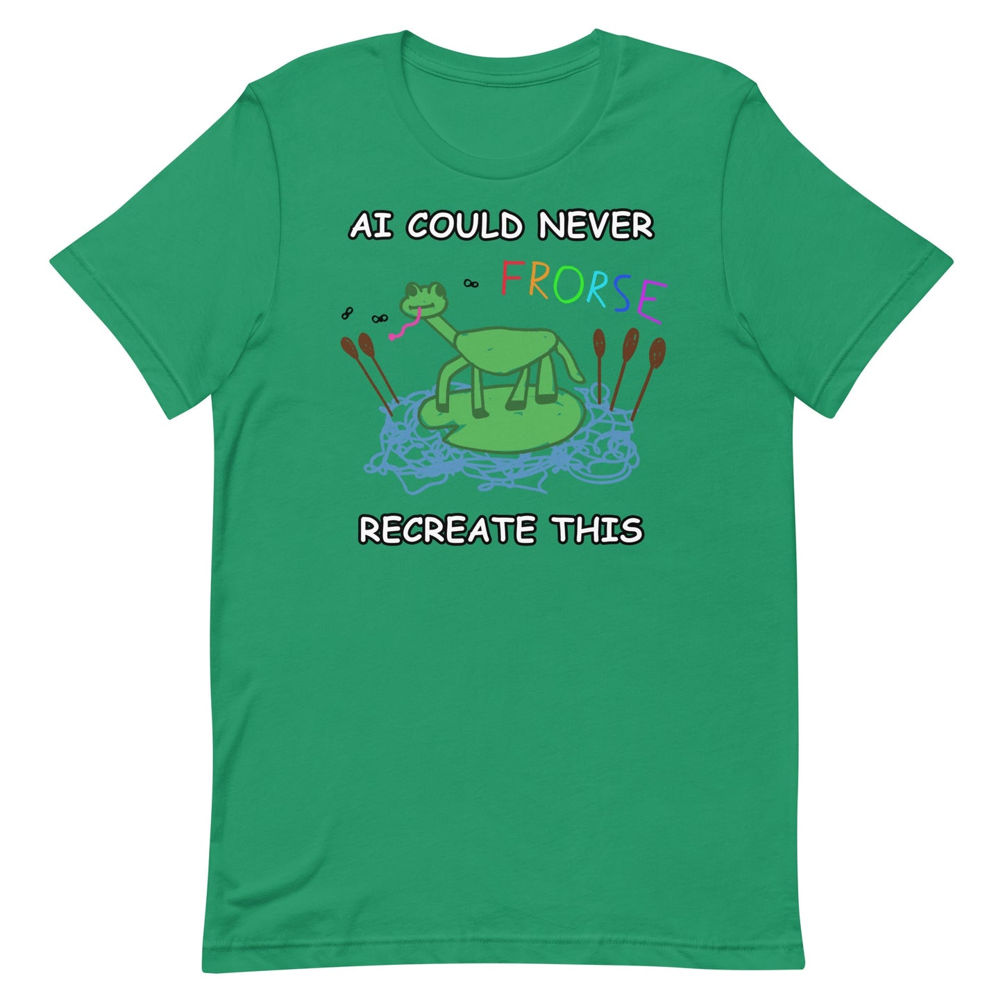 AI Could Never (Frorse) Unisex t-shirt