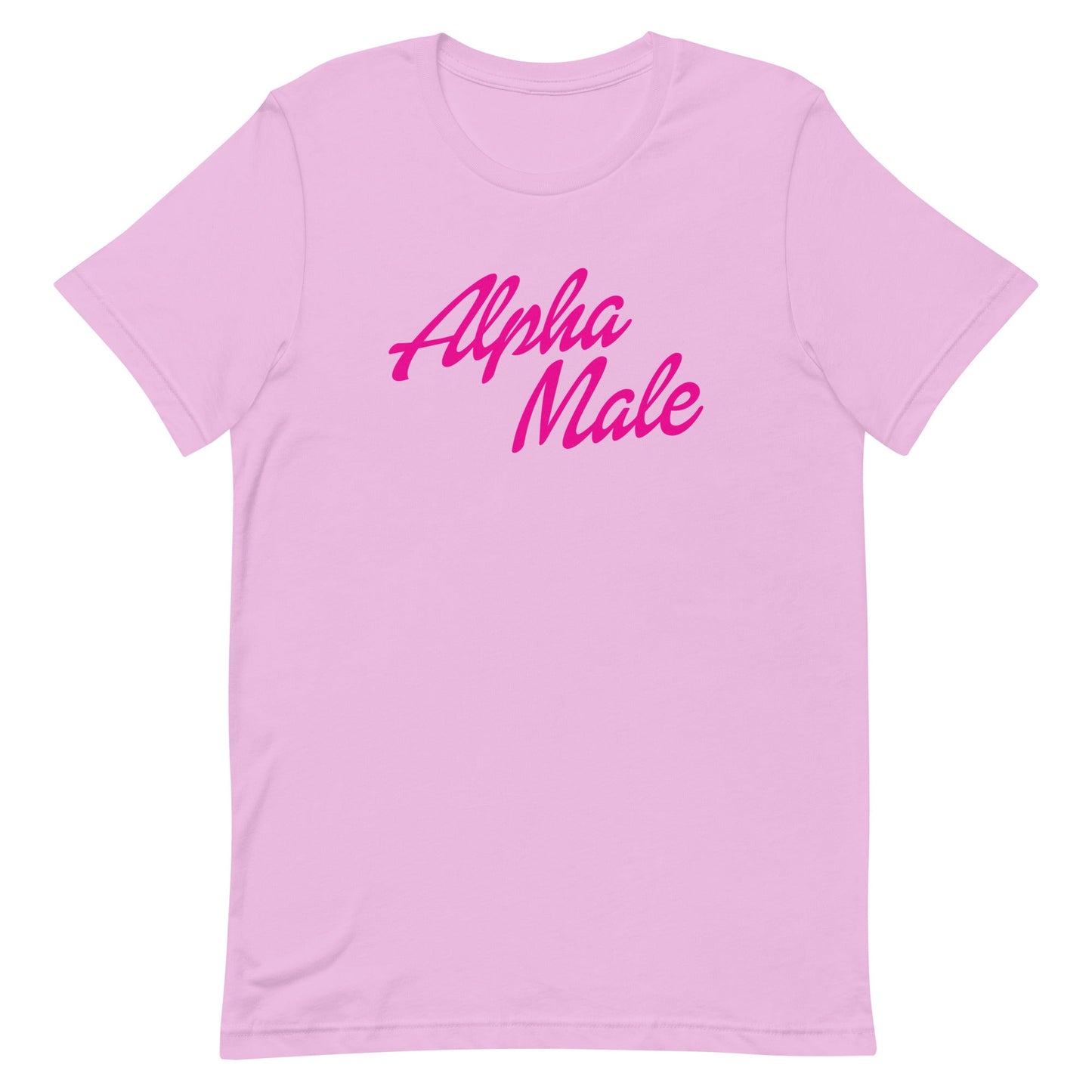 Alpha Male (Barbie Font) Unisex t-shirt