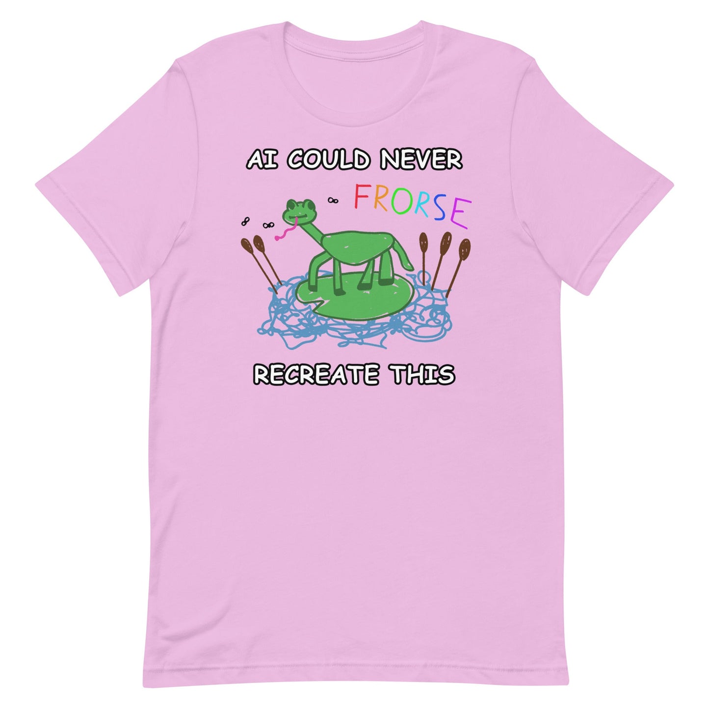 AI Could Never (Frorse) Unisex t-shirt