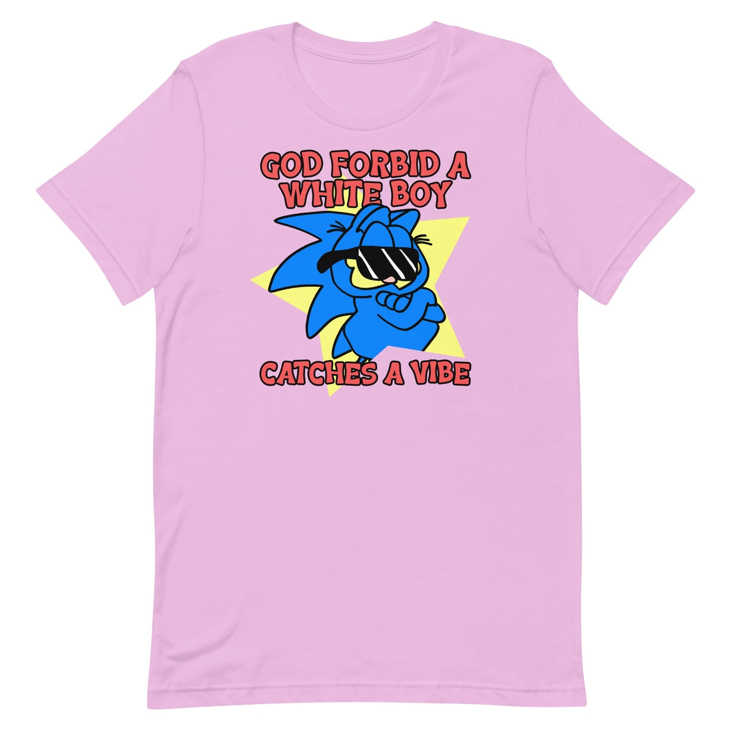 A White Boy Catches a Vibe Unisex t-shirt
