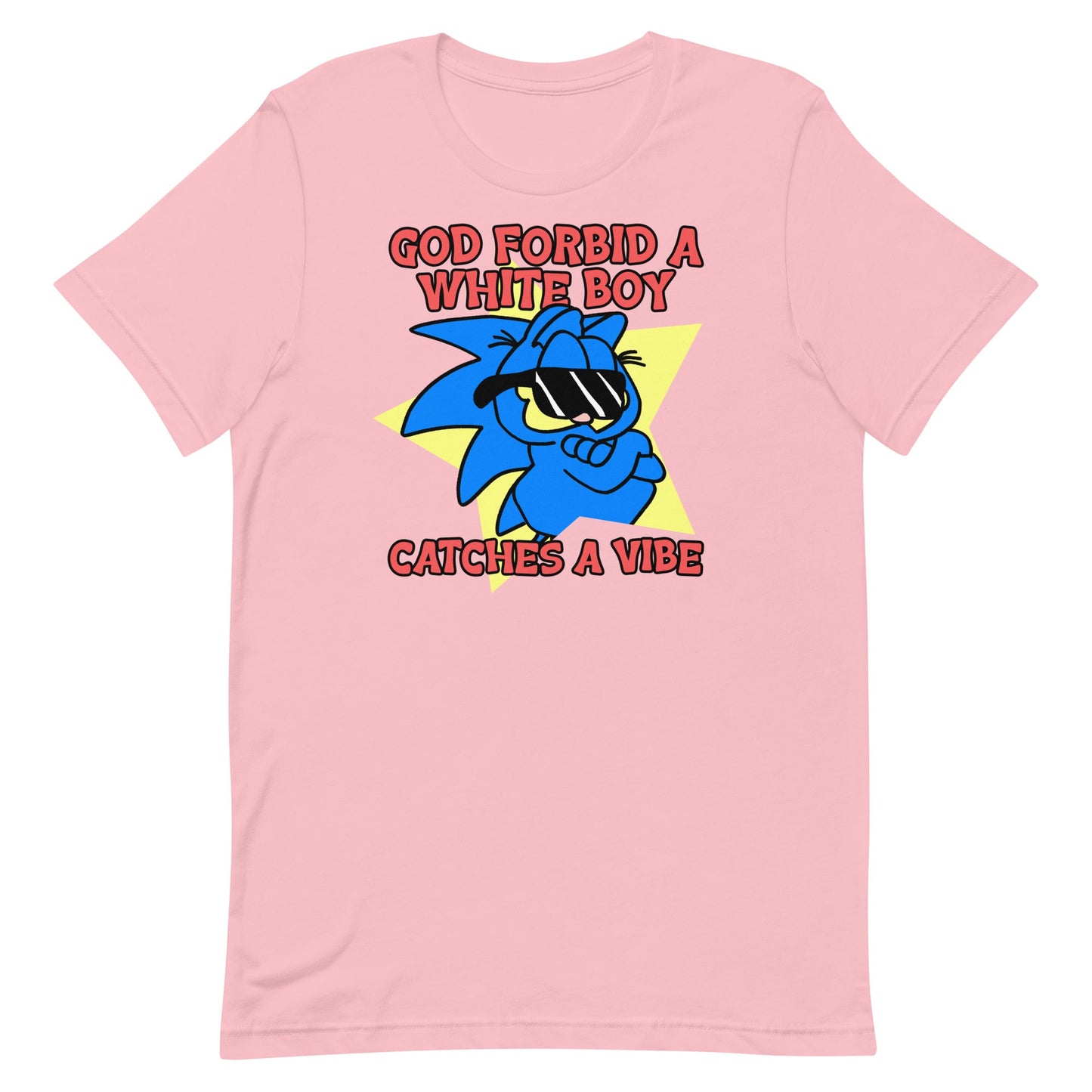 A White Boy Catches a Vibe Unisex t-shirt