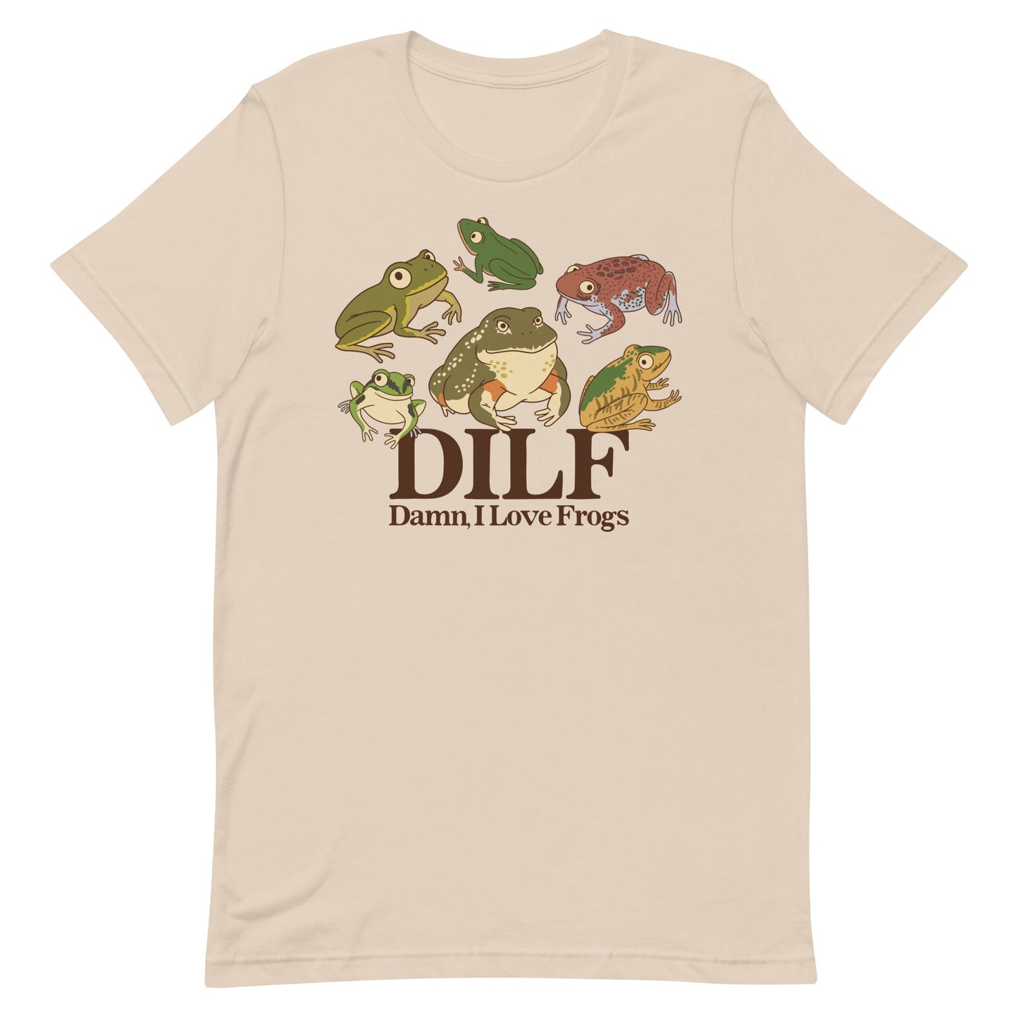 DILF (Damn, I Love Frogs) Unisex t-shirt