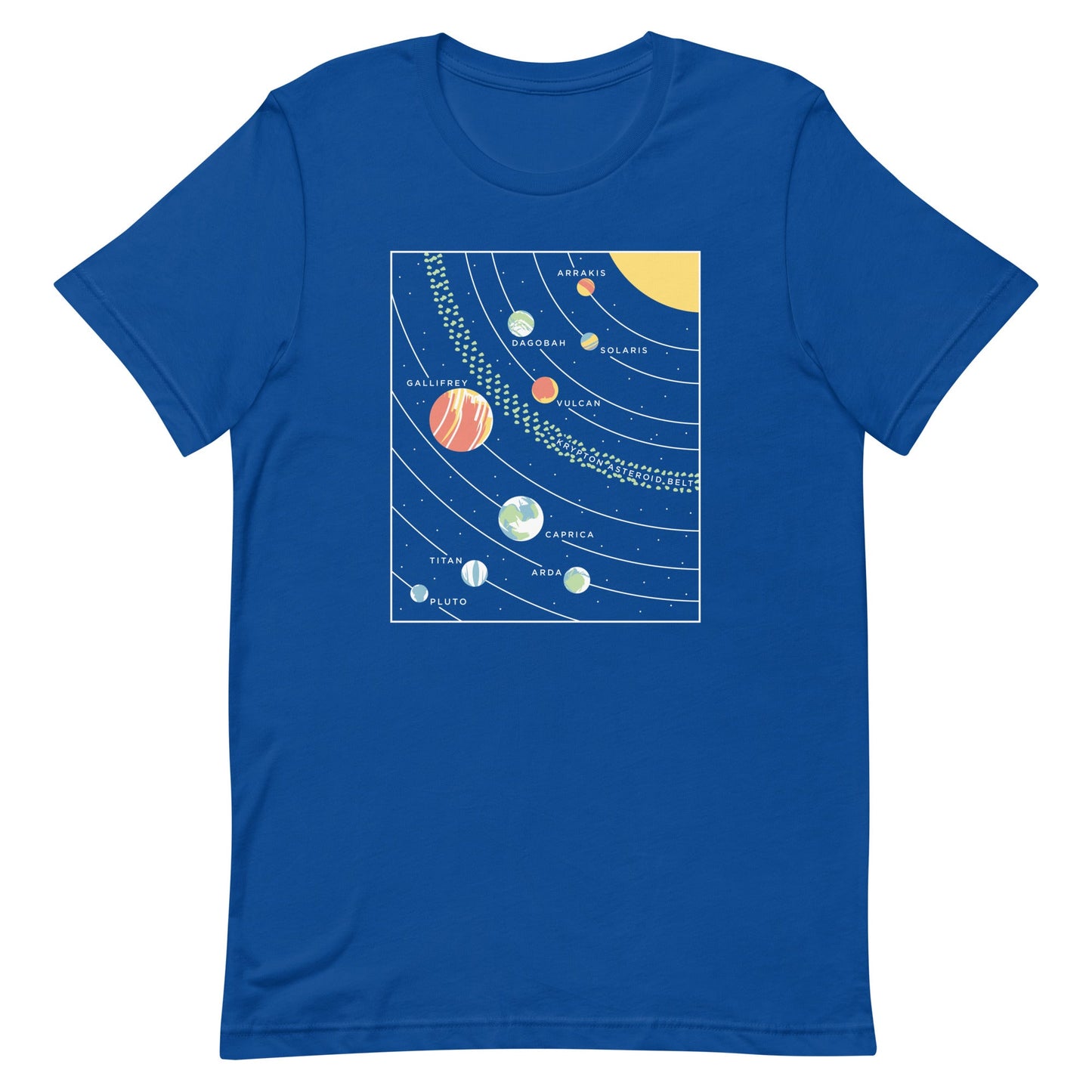 9 Planets Men's Signature Tee