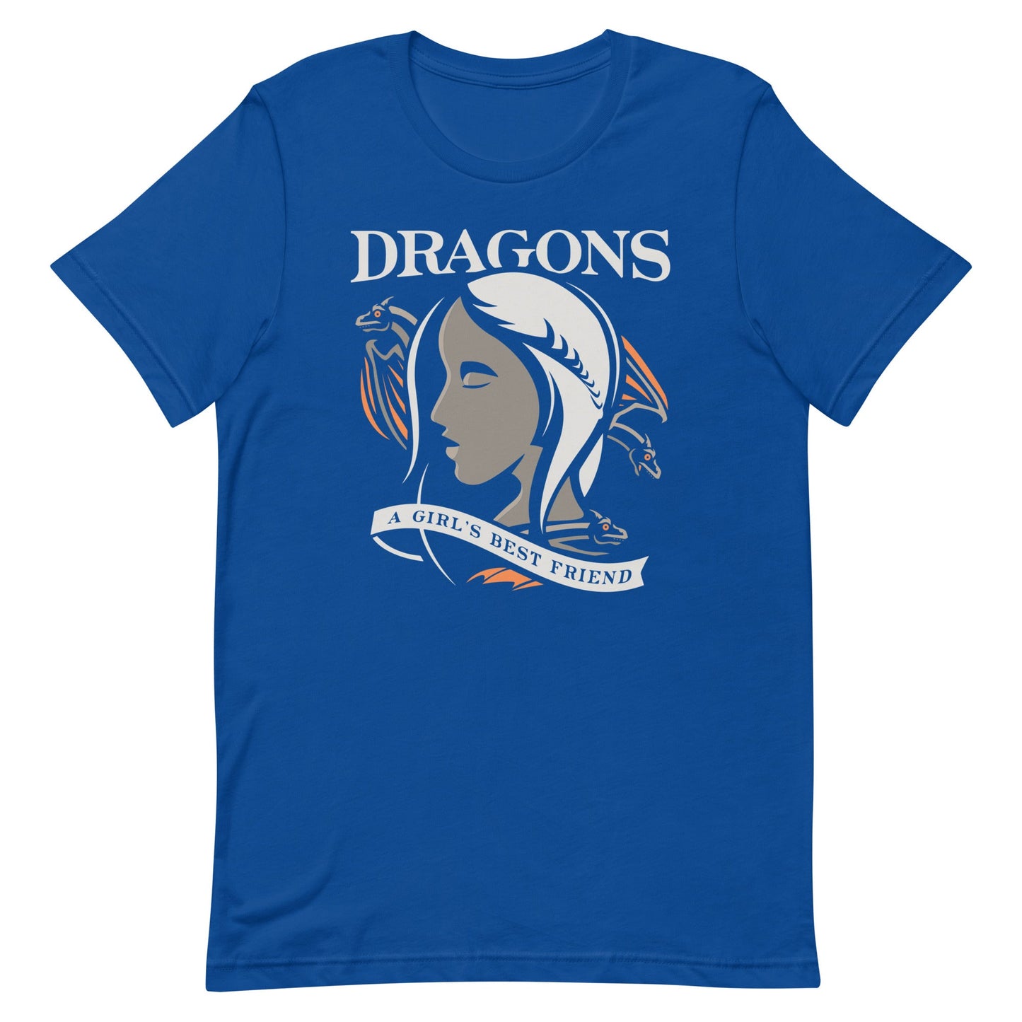 Dragons Are A Girl's Best Friend Men's Signature Tee