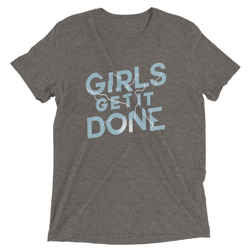 Girls Get It Done Men's Tri-Blend Tee