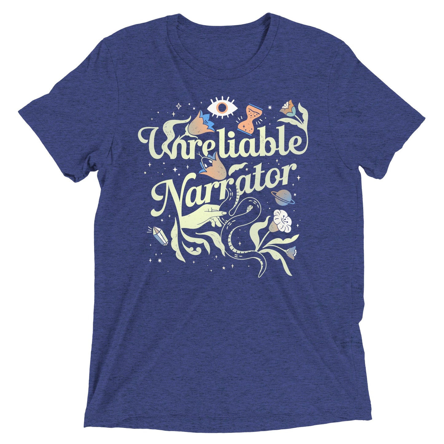 Unreliable Narrator Men's Tri-Blend Tee