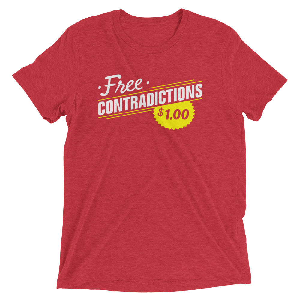 Free Contradictions Men's Tri-Blend Tee