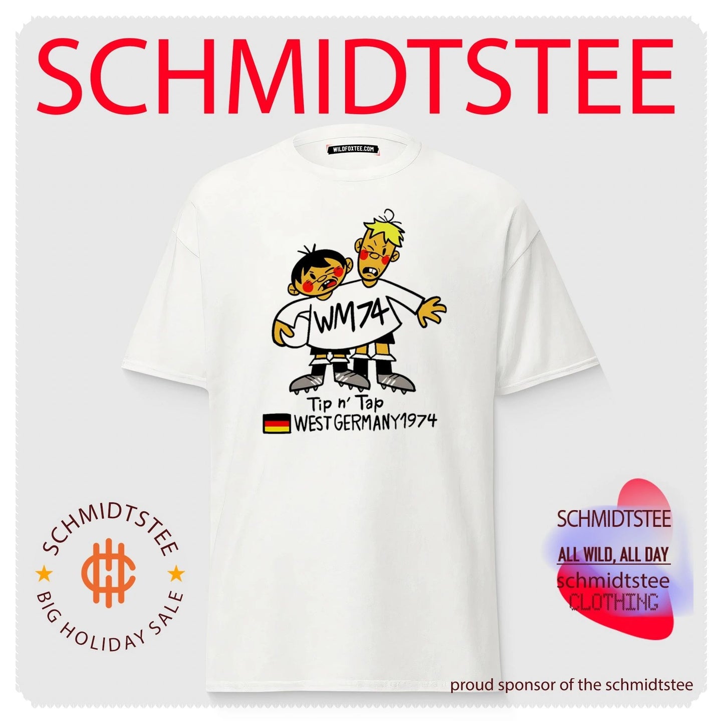 Tip n’ Tap West Germany 1974 World Cup Mascot shirt