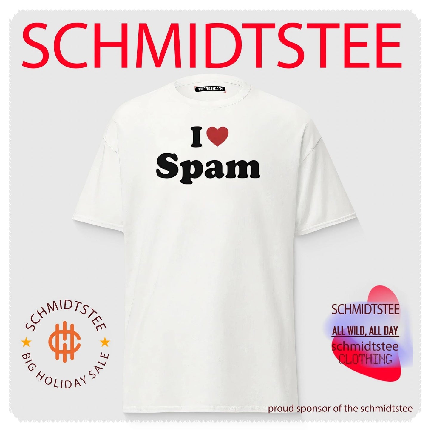 I Love Spam Funny Humor shirt