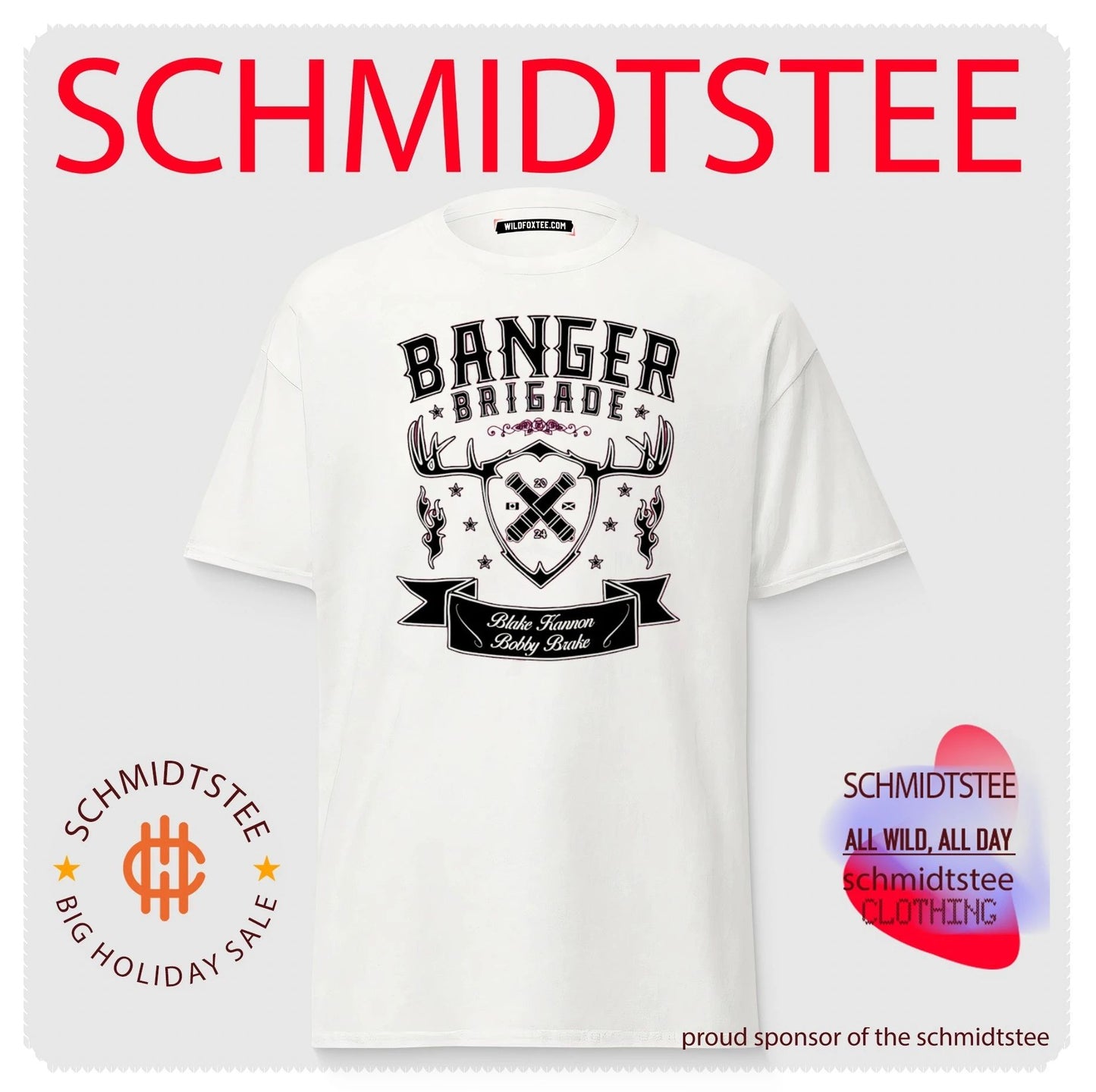 Blake Kannon banger brigade graphic shirt