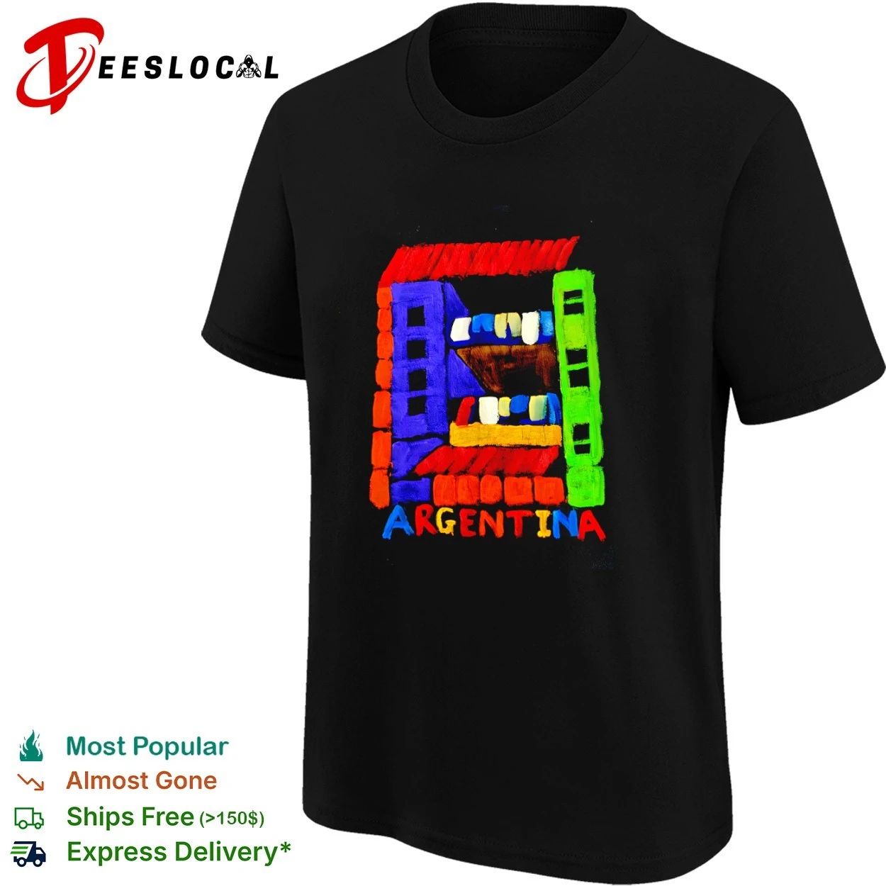 Argentina Abstract Art South America Travel T-shirt