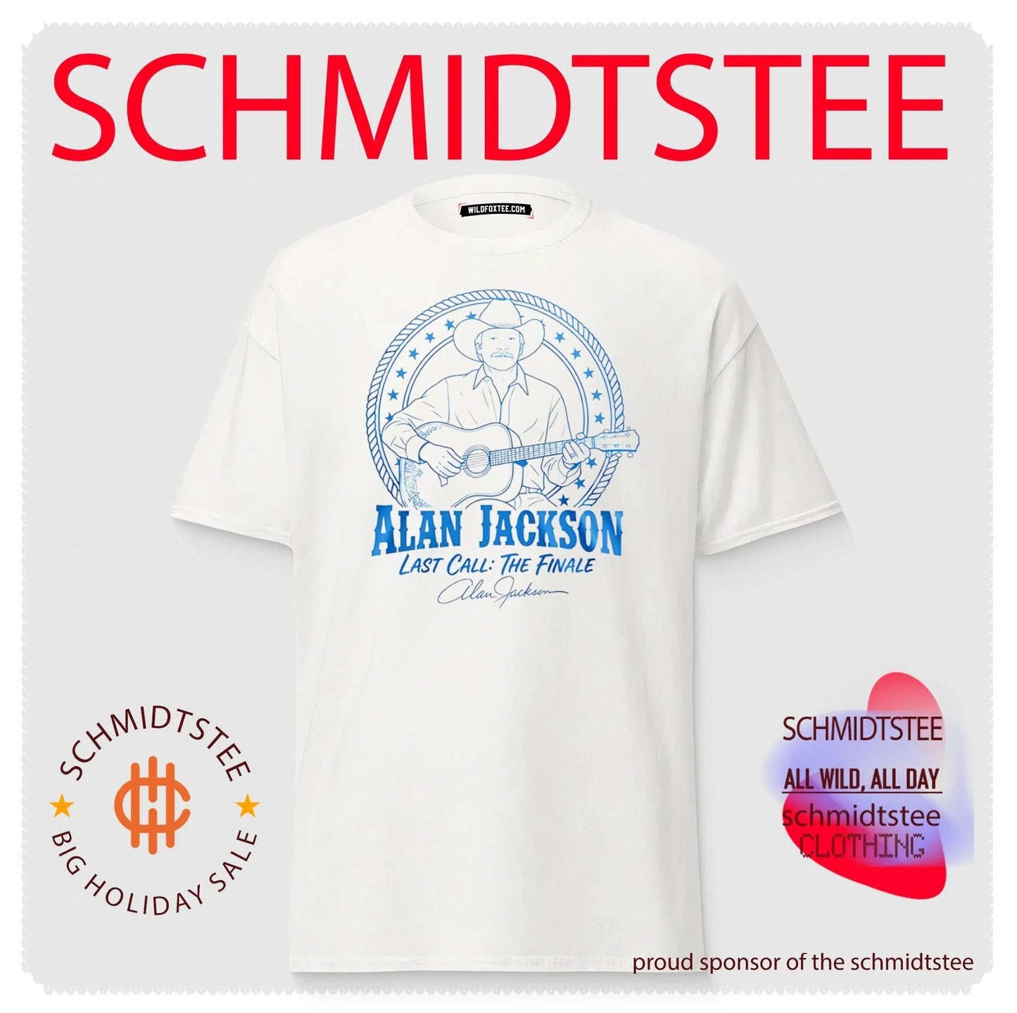 Alan Jackson x Tennessee Titans 2026 Last Call The Finale Tour shirt
