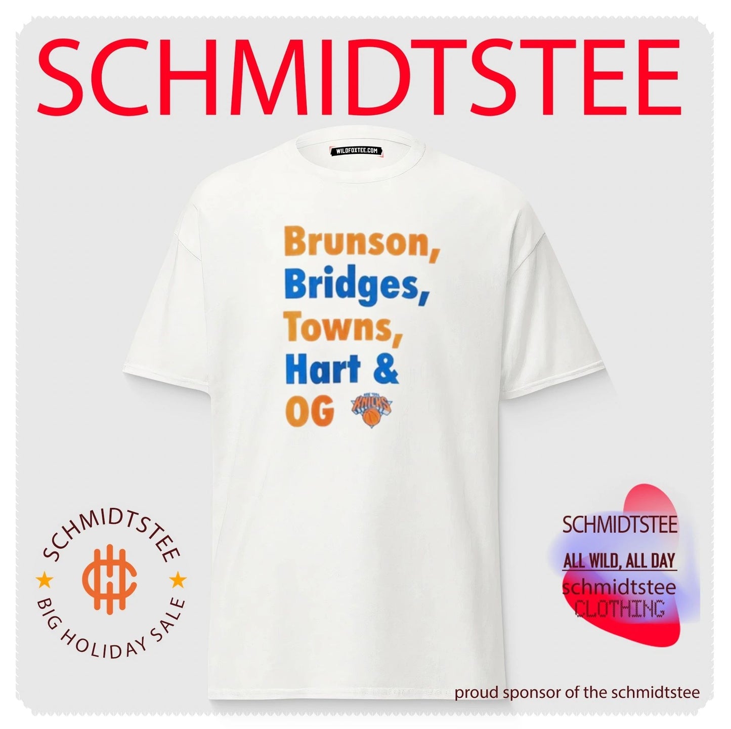Brunson Bridges Towns Hart OG Knicks Championship Shirt