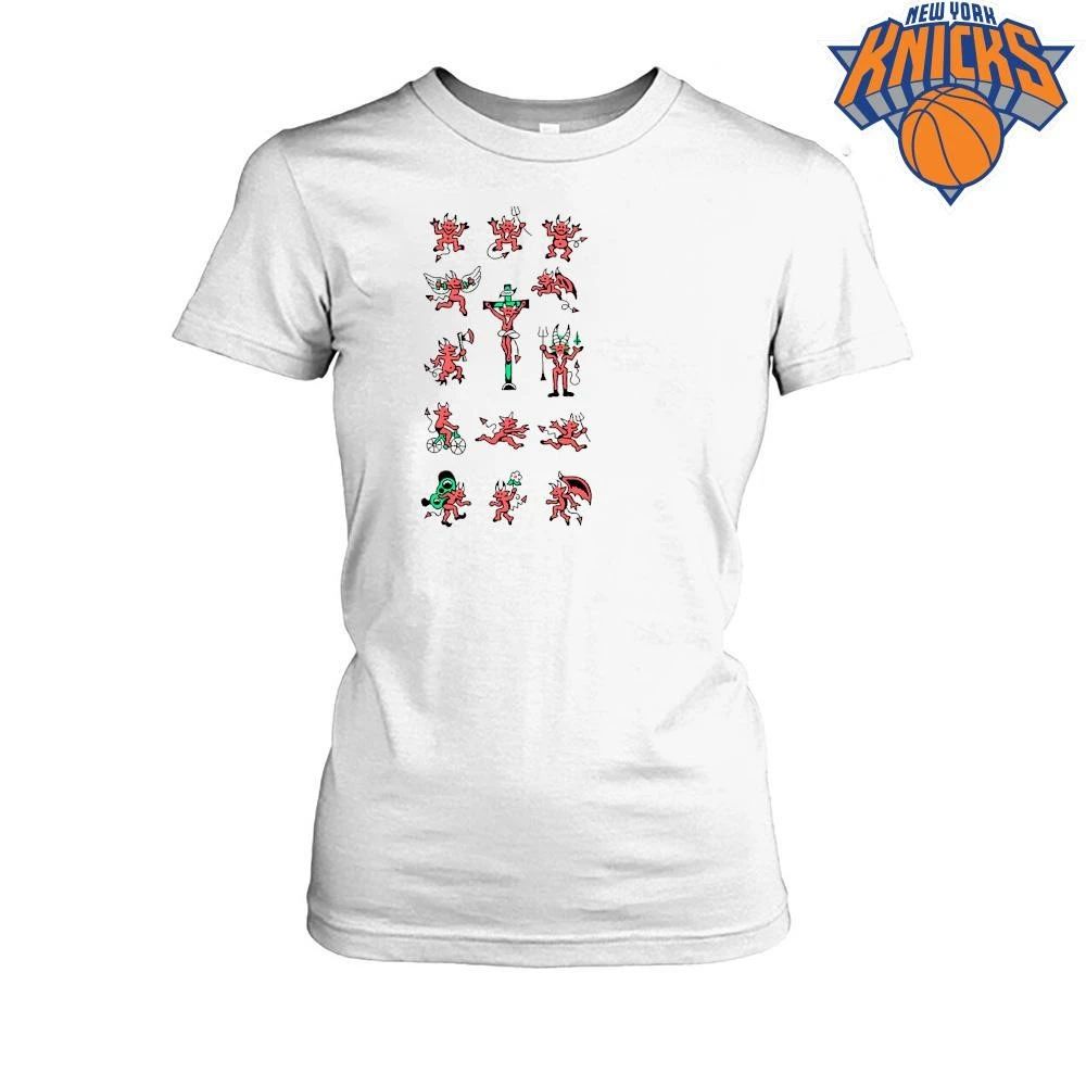 Hand Drawn Red Devil Flash Art Tattoo T Shirt
