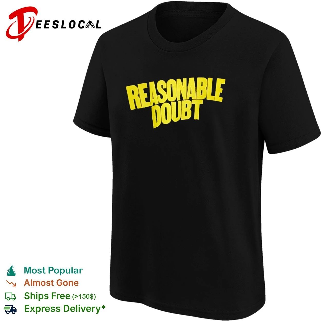 Reasonable Doubt Jay-Z Hip Hop Rap Album T-shirt