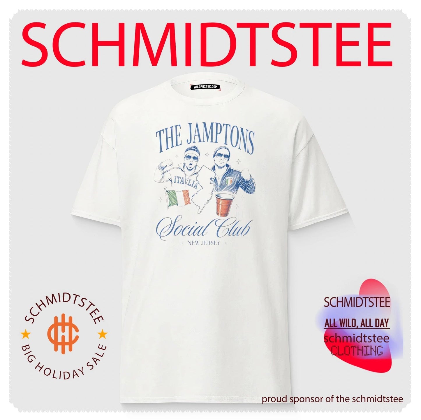 The Jamptons Social Club New Jersey Italian American shirt