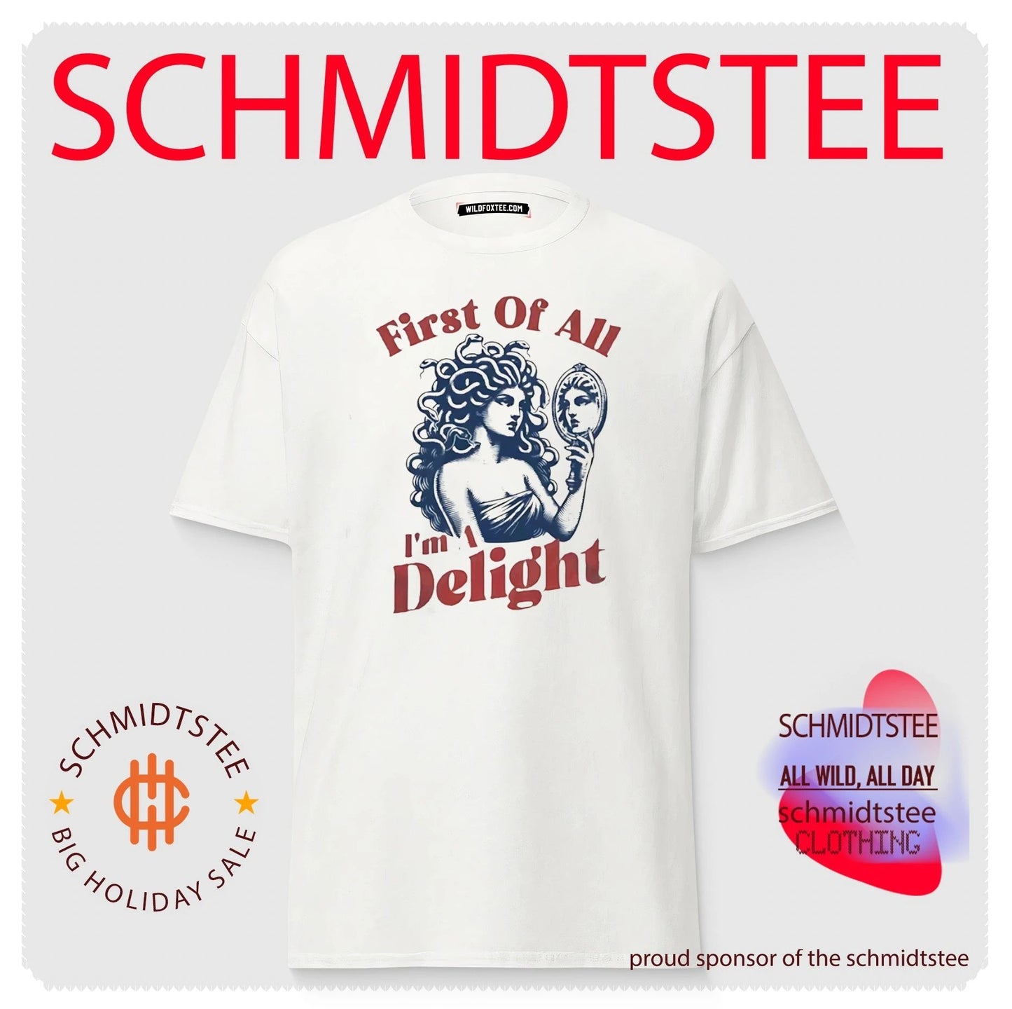 First of All I’m a Delight Medusa Gorgon shirt