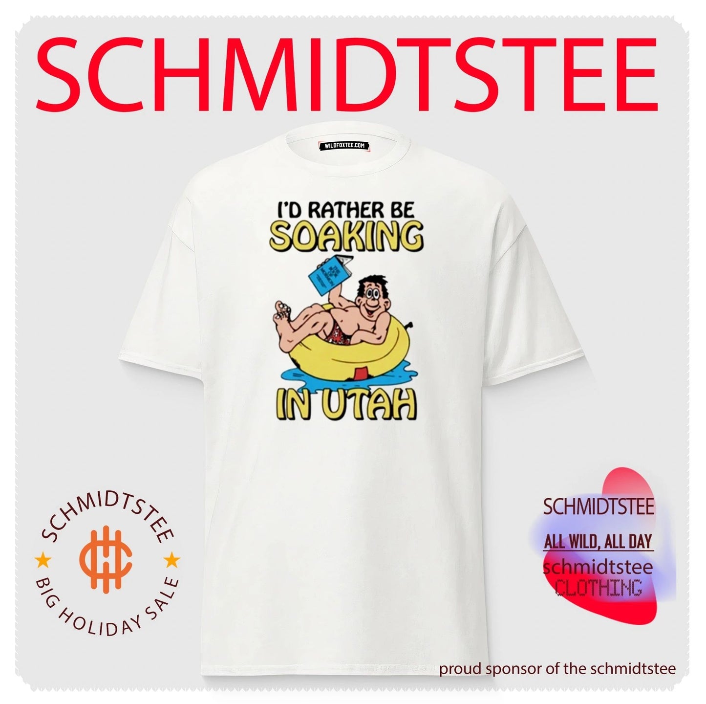 I’d Rather Be Soaking In Utah Shirt