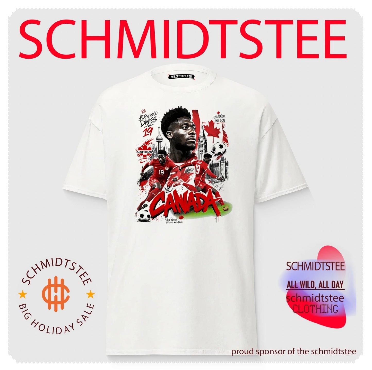 Alphonso Davies Canada World Cup 2026 vintage shirt