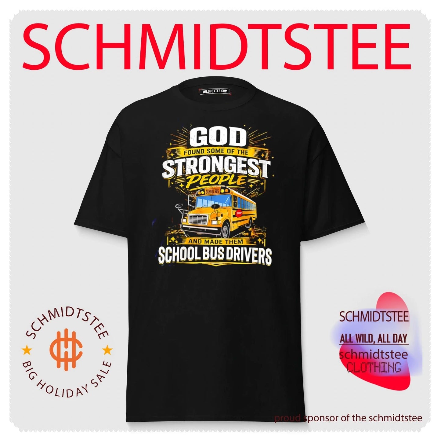 God found some of the strongest people and made them school bus drivers vintage shirt